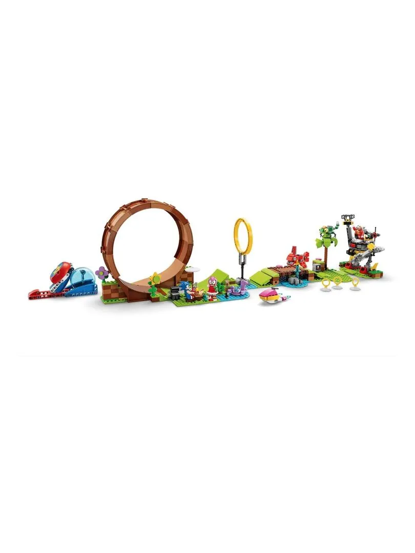 76994 Sonic et le defi du looping de Green Hill Zone - N/A