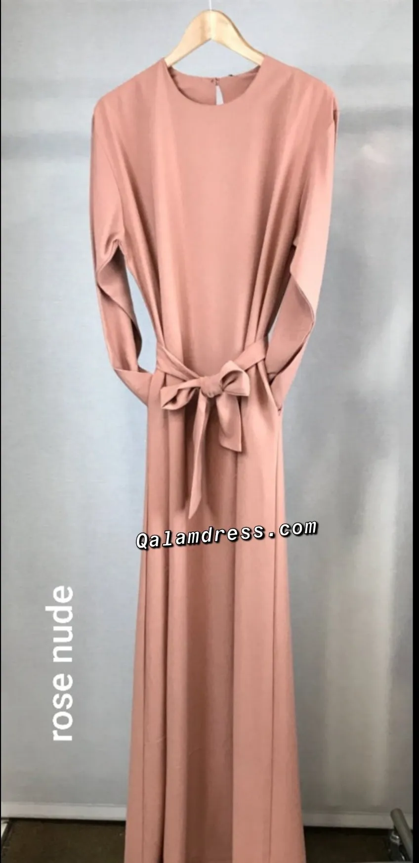 Abaya Nissa BELT 160 - Grande de taille 1,75m/80- Tendance Hijab