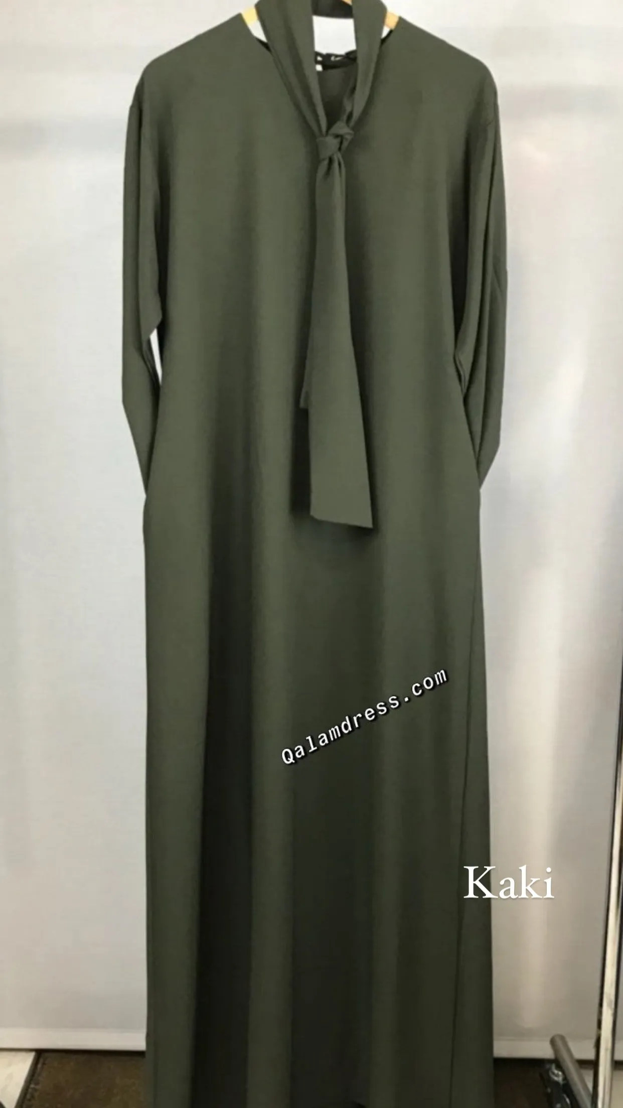 Abaya Nissa BELT 160 - Grande de taille 1,75m/80- Tendance Hijab