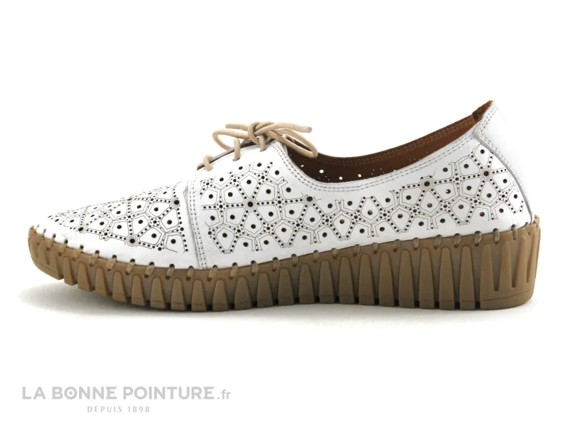 Achat chaussures Com un Point Femme Chaussure aérée, vente Com un Point SHERIVKA 7865201 - Chaussure aeree blanche