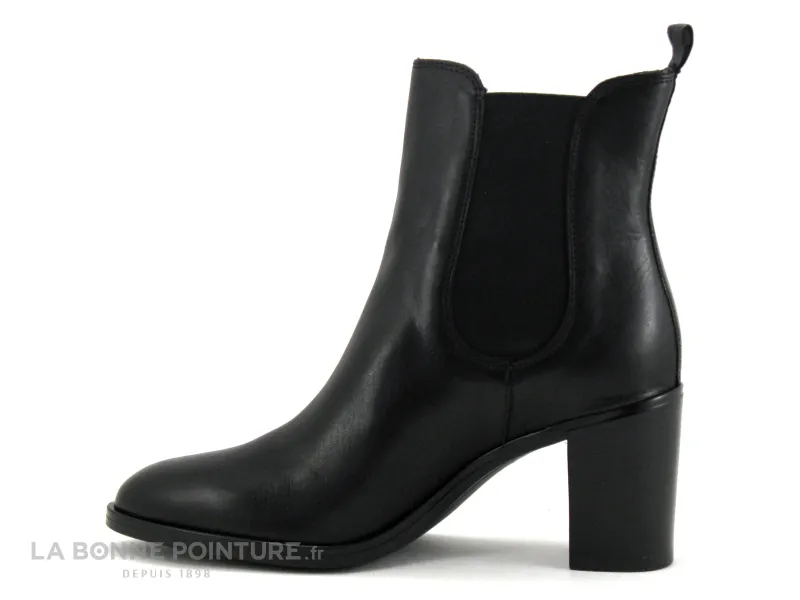 Achat chaussures Fantasy Ykx Co Femme Bottine, vente Fantasy 472006FY - Noir - Bottine Chelsea talon haut