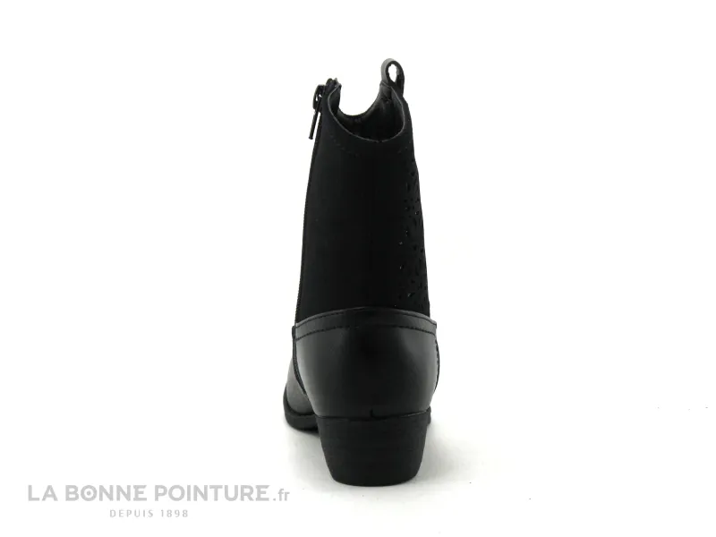 Achat chaussures Wipop Enfant Botte et Bottillon, vente Wipop DYFFA noir - Bottes fille western zip