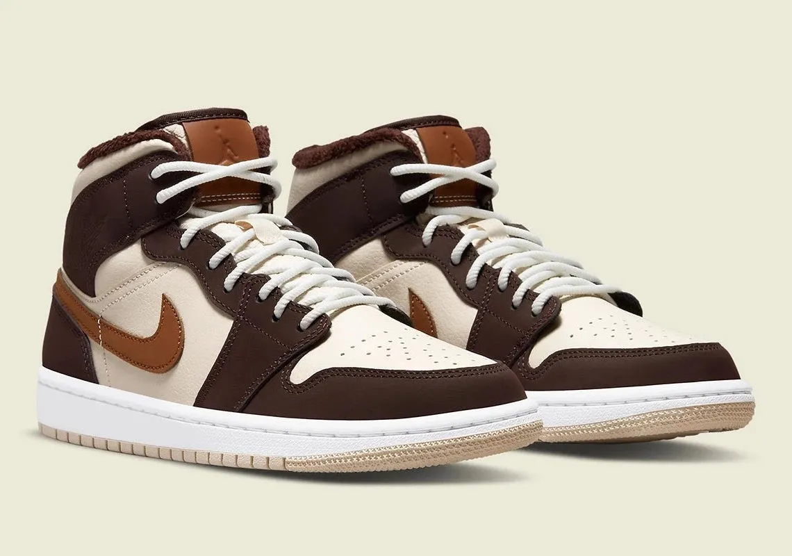 Air Jordan 1 Mid SE Brown Basalt Oatmeal