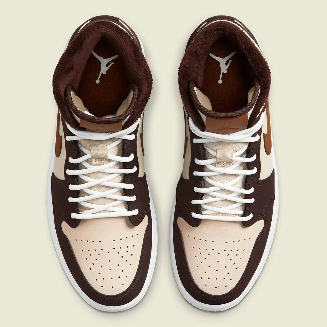 Air Jordan 1 Mid SE Brown Basalt Oatmeal