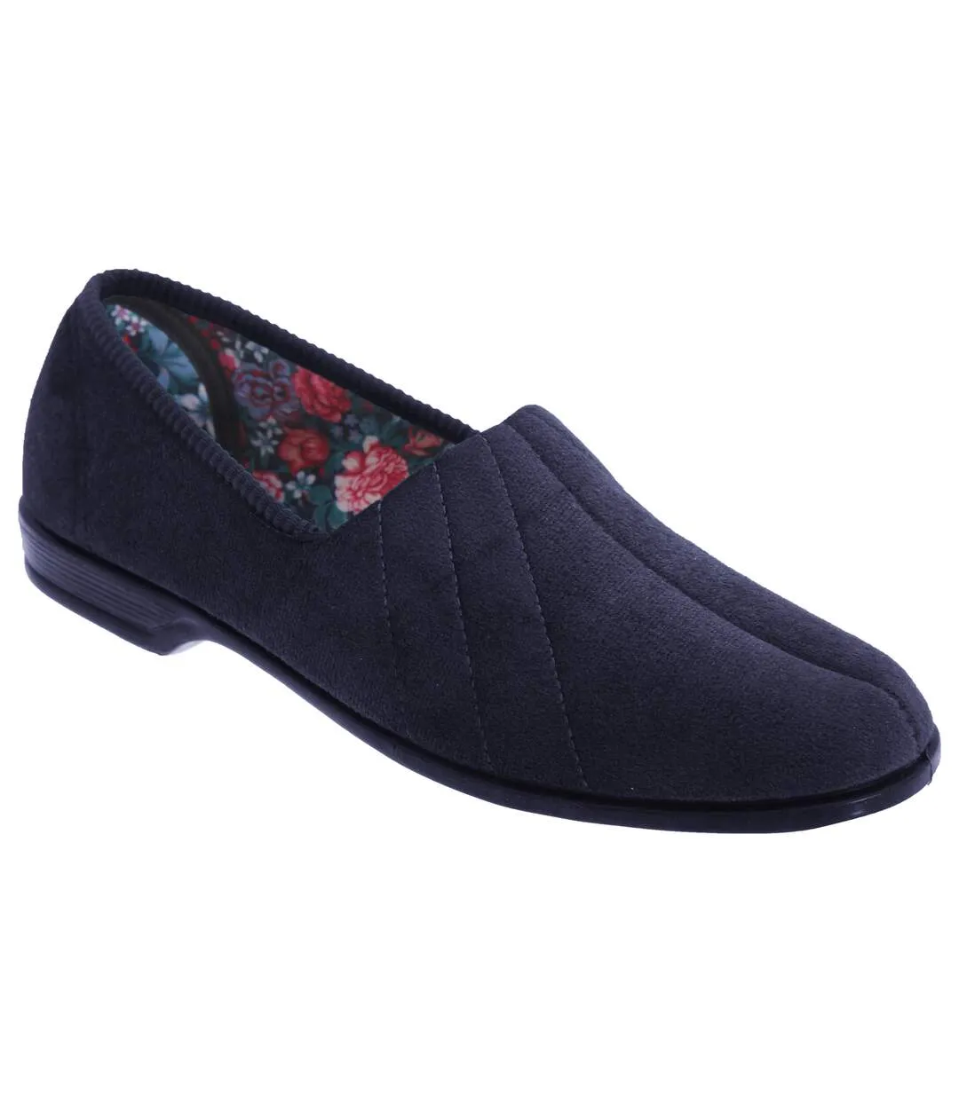 Audrey iii chaussons en velours femme bleu marine Sleepers