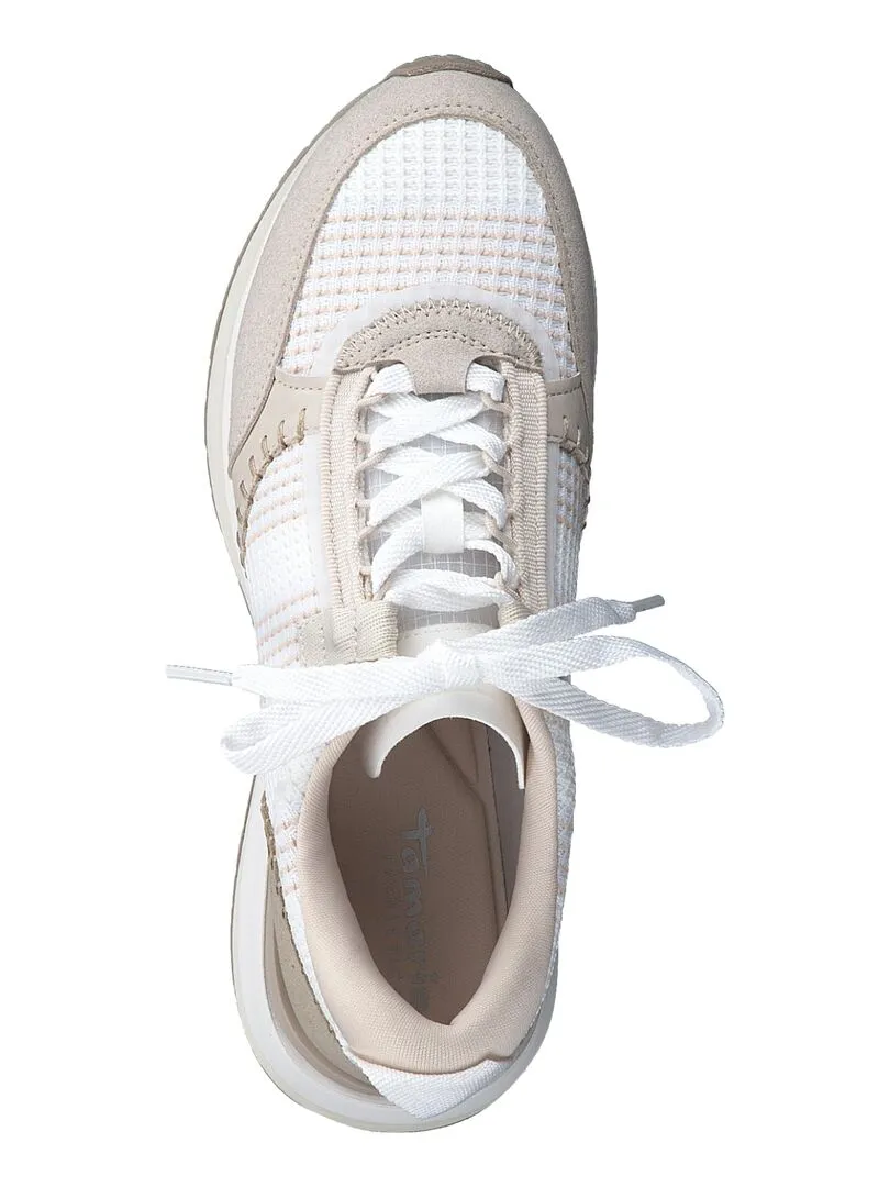 Basket à Lacets Tamaris Comfort-Lining - Blanc