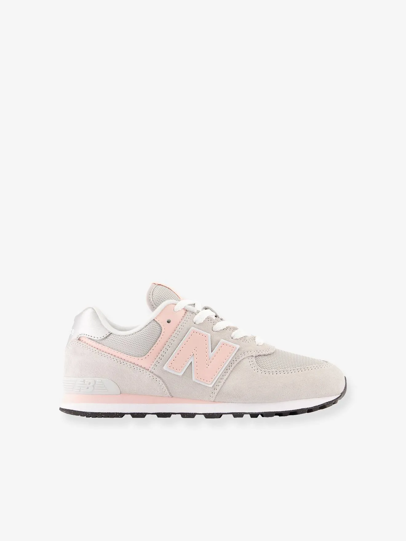 Baskets à lacets enfant GC574EVK NEW BALANCE® gris souris - New Balance