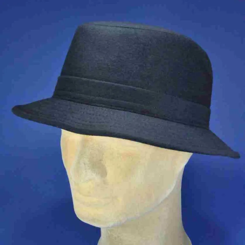 Bob laine casual bleu marine Téflon | Chapeaux hiver décontracté navy