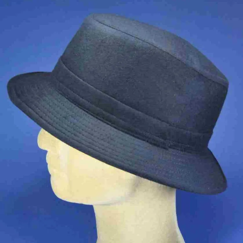 Bob laine casual bleu marine Téflon | Chapeaux hiver décontracté navy