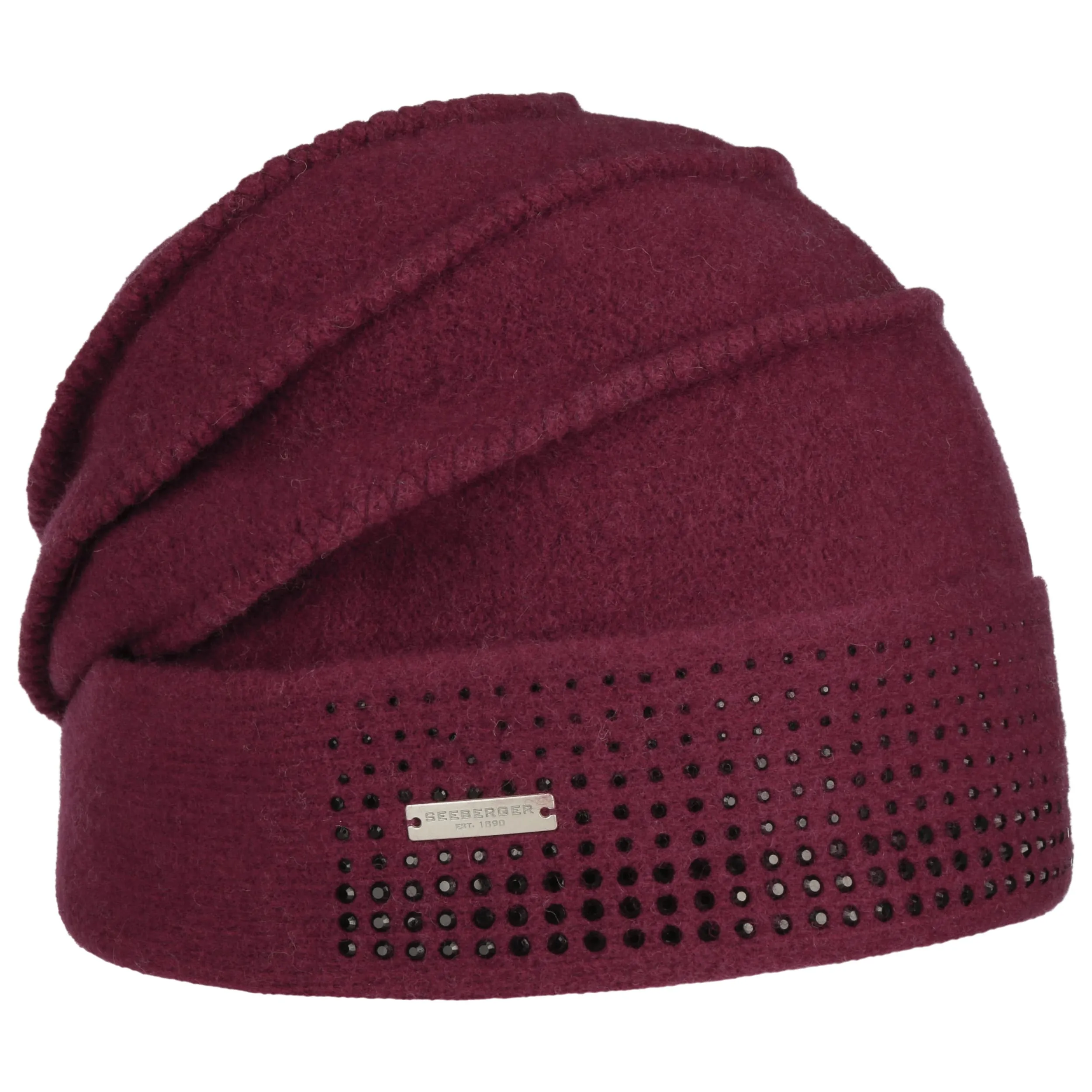 Bonnet en Laine Foulée Licosa by Seeberger --> Chapeaux, casquettes & bonnets en ligne ▷ Chapeaushop