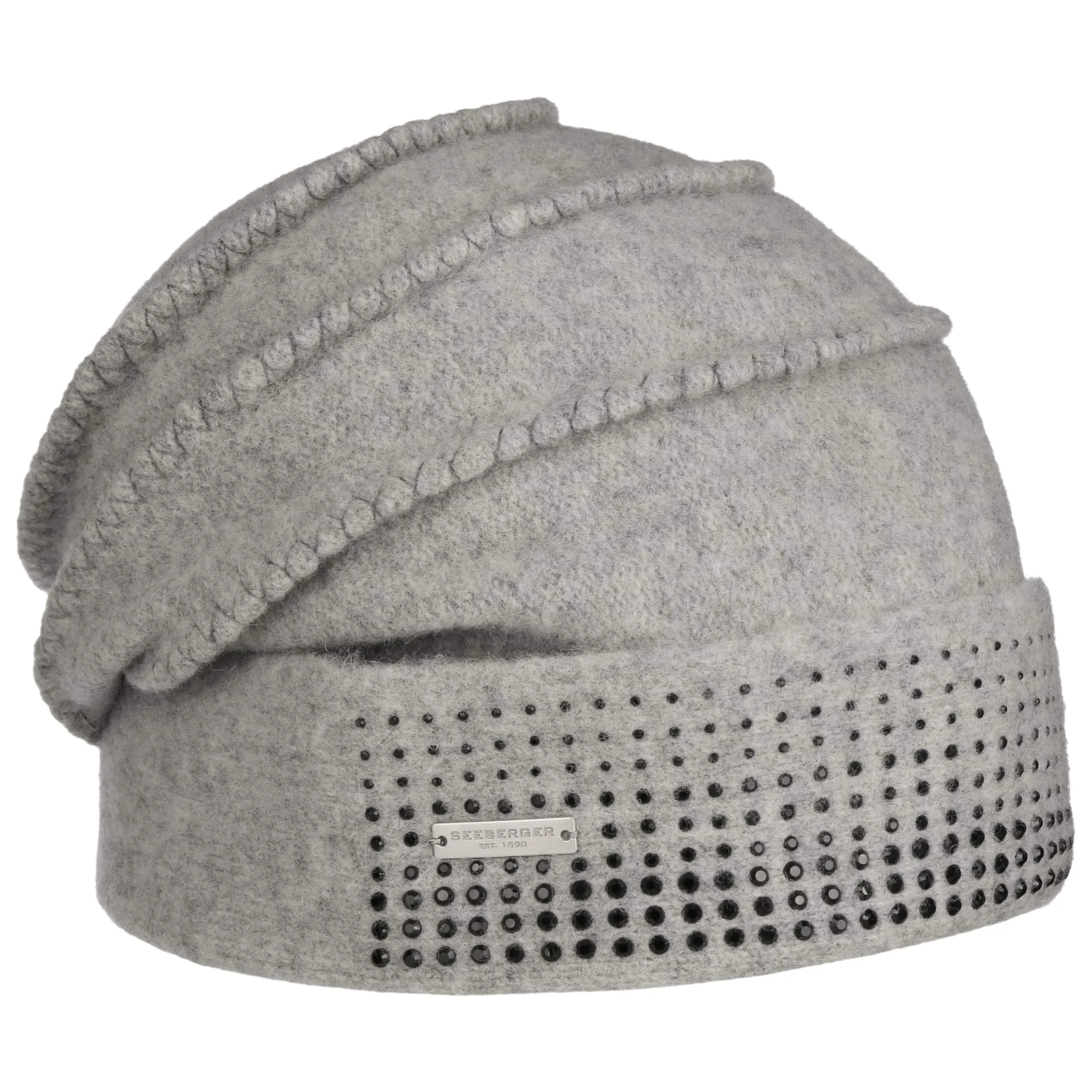 Bonnet en Laine Foulée Licosa by Seeberger --> Chapeaux, casquettes & bonnets en ligne ▷ Chapeaushop