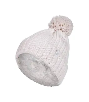 Bonnet en Tricot Femme Thermique Hiver avec Pompon