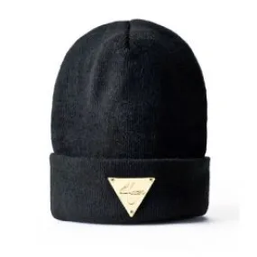 Bonnet Hater Plaque Or Triangle Swag Homme Femme