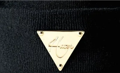 Bonnet Hater Plaque Or Triangle Swag Homme Femme