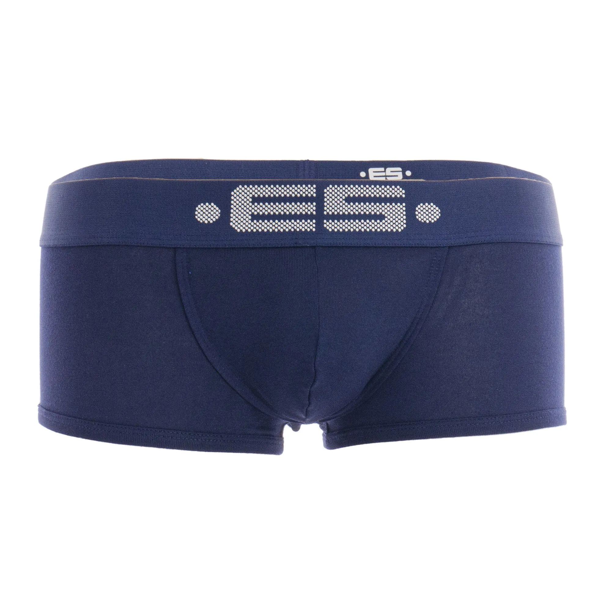 Boxer Basic Modal marine - ES collection : vente shorty boxers homm...