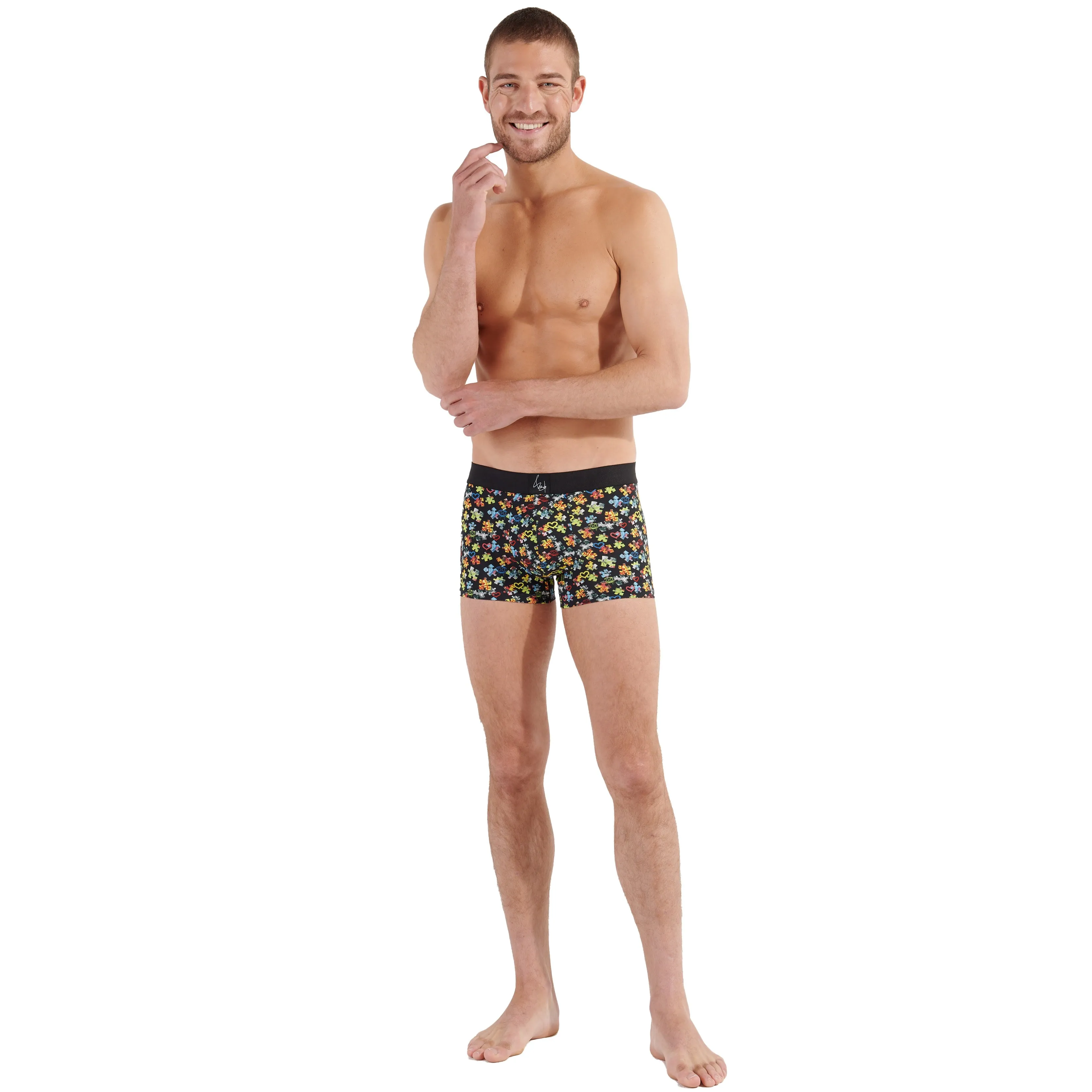 Boxer Puzzled Love HOM x Vincent Bardou édition limitée - HOM : ven...