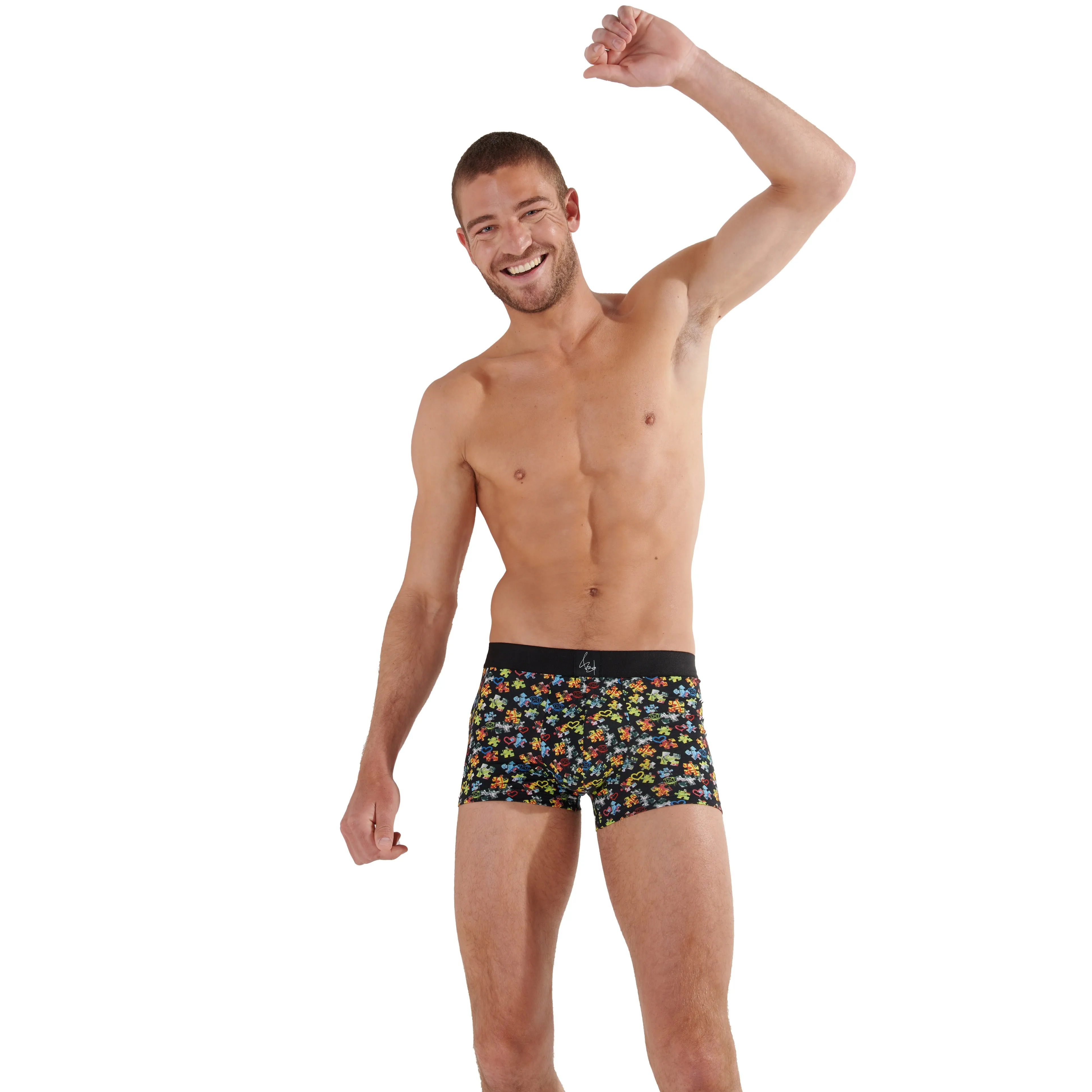 Boxer Puzzled Love HOM x Vincent Bardou édition limitée - HOM : ven...