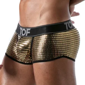 Boxer Star Tof Paris - Or - TOF Paris : vente shorty boxers homme T...