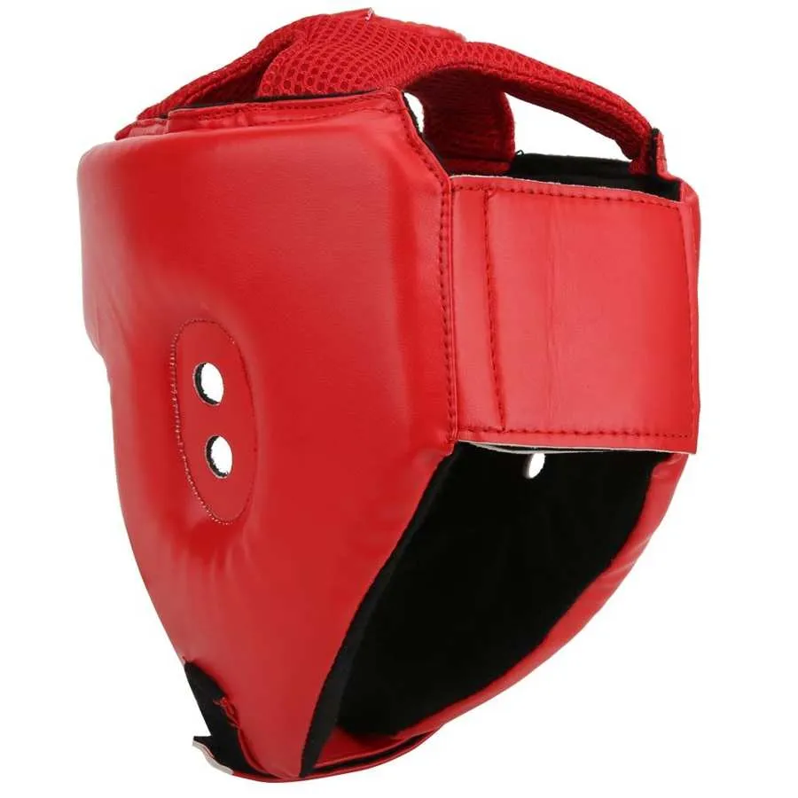 Casque de boxe en cuir PU