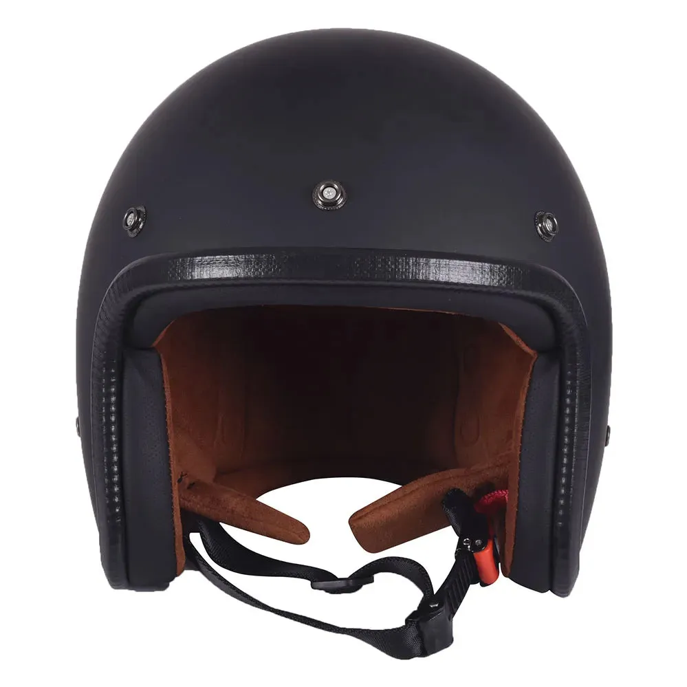 Casque de moto demi-ouvert rétro Starto