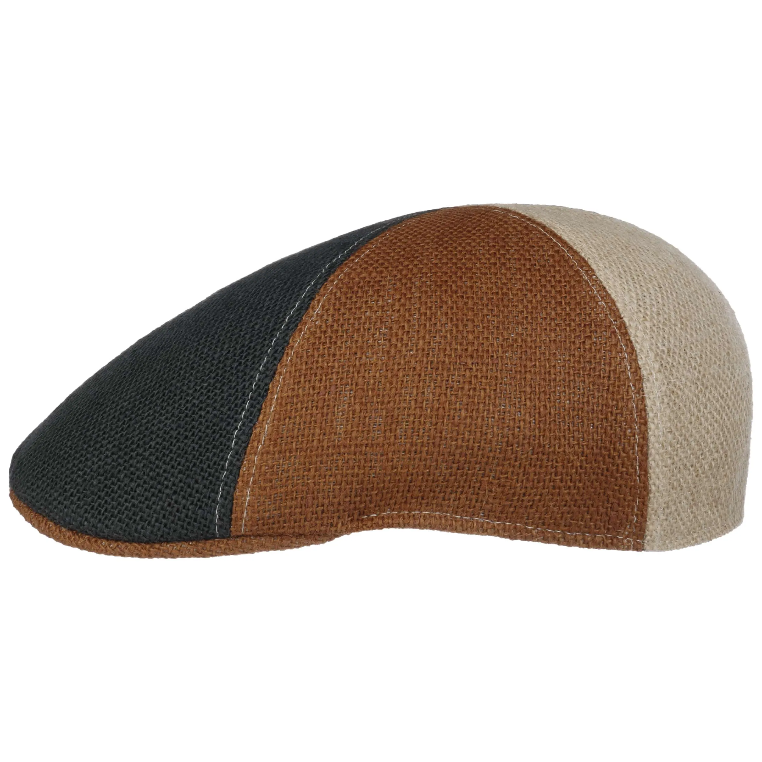 Casquette en Toile de Jute Patchwork by McBURN --> Chapeaux, casquettes & bonnets en ligne ▷ Chapeaushop