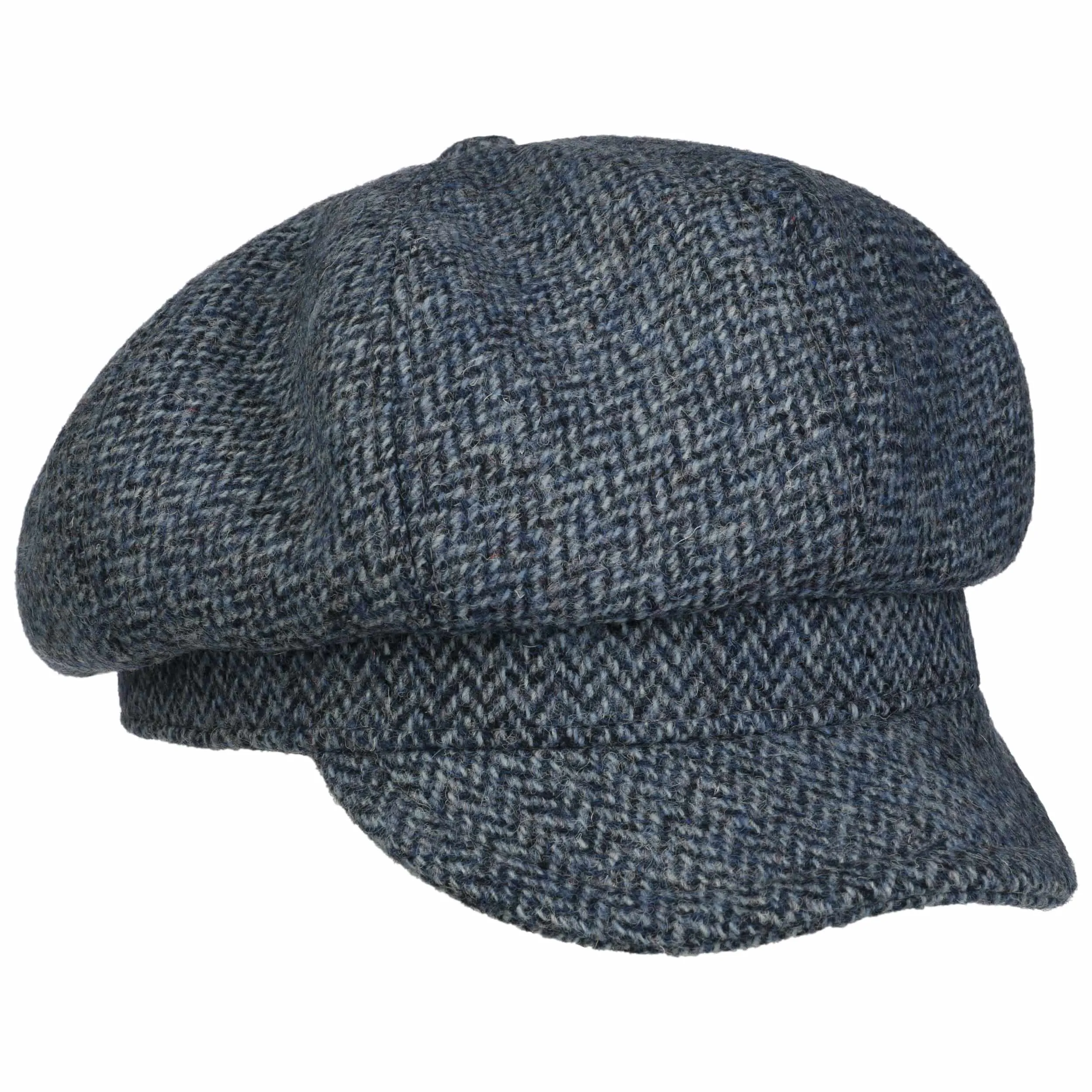 Casquette Gavroche Herringbone Harris Tweed --> Chapeaux, casquettes & bonnets en ligne ▷ Chapeaushop