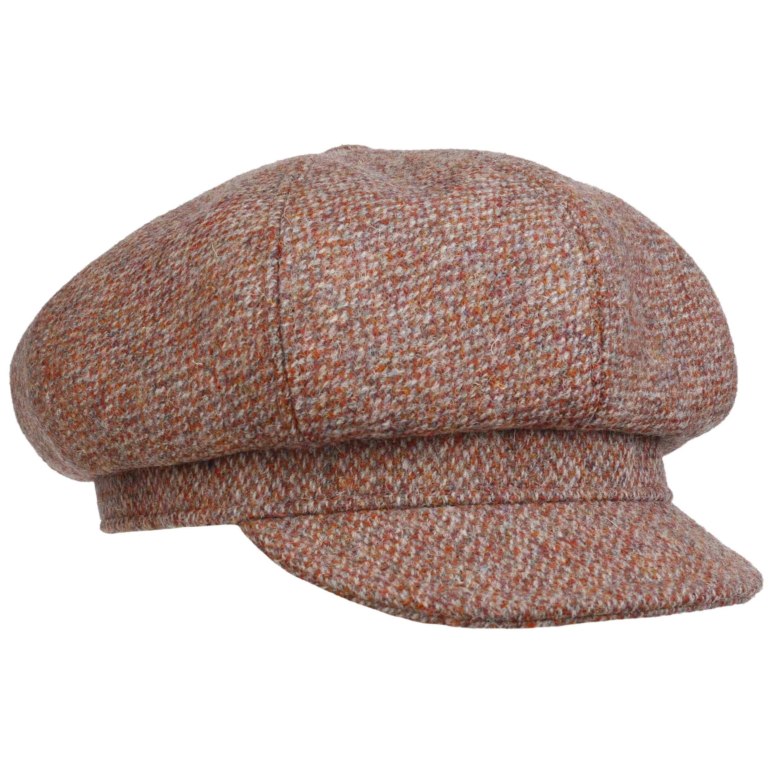 Casquette Gavroche Herringbone Harris Tweed --> Chapeaux, casquettes & bonnets en ligne ▷ Chapeaushop