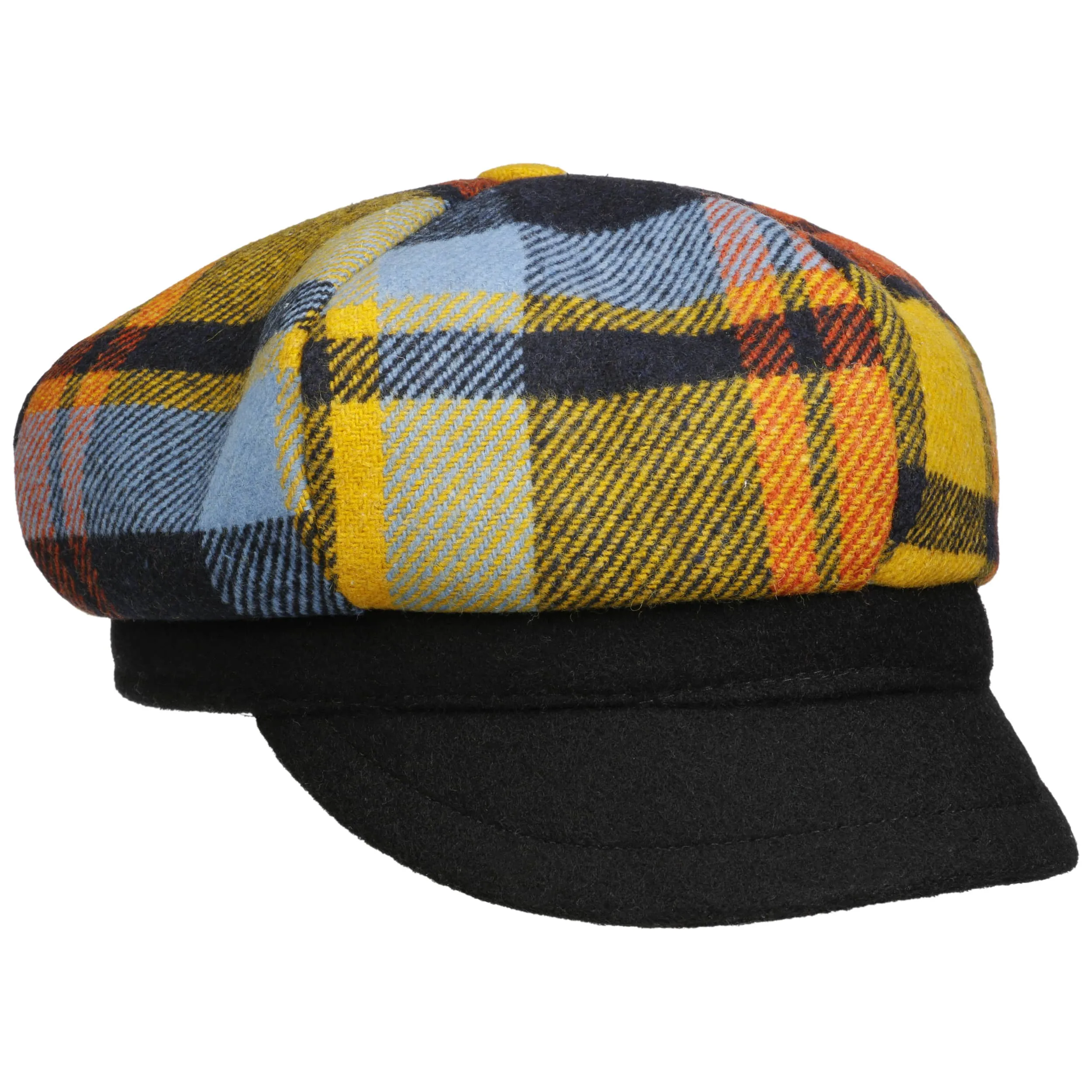 Casquette Gavroche Ventisa Check --> Chapeaux, casquettes & bonnets en ligne ▷ Chapeaushop