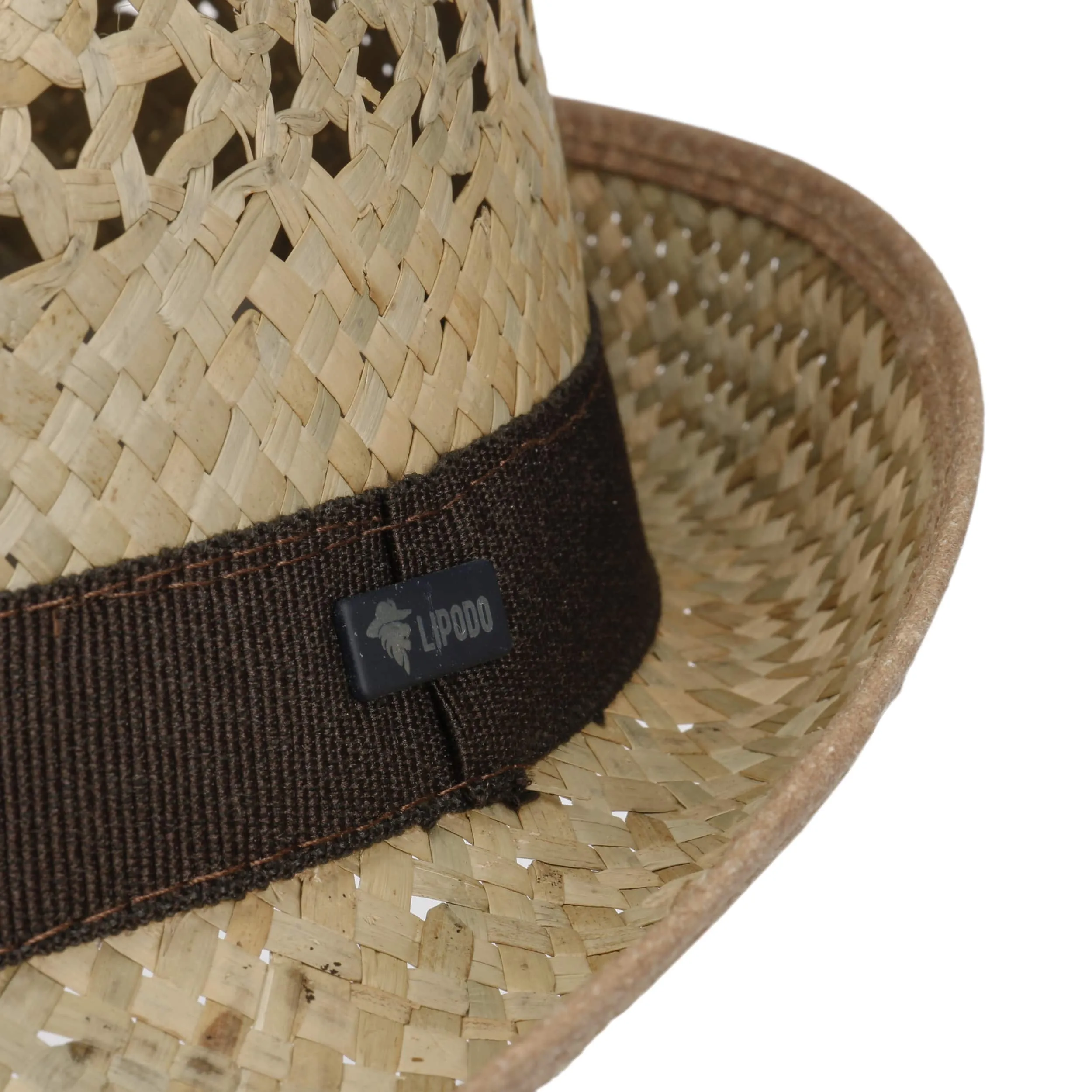 Chapeau Classic Trilby en Paille by Lipodo --> Chapeaux, casquettes & bonnets en ligne ▷ Chapeaushop