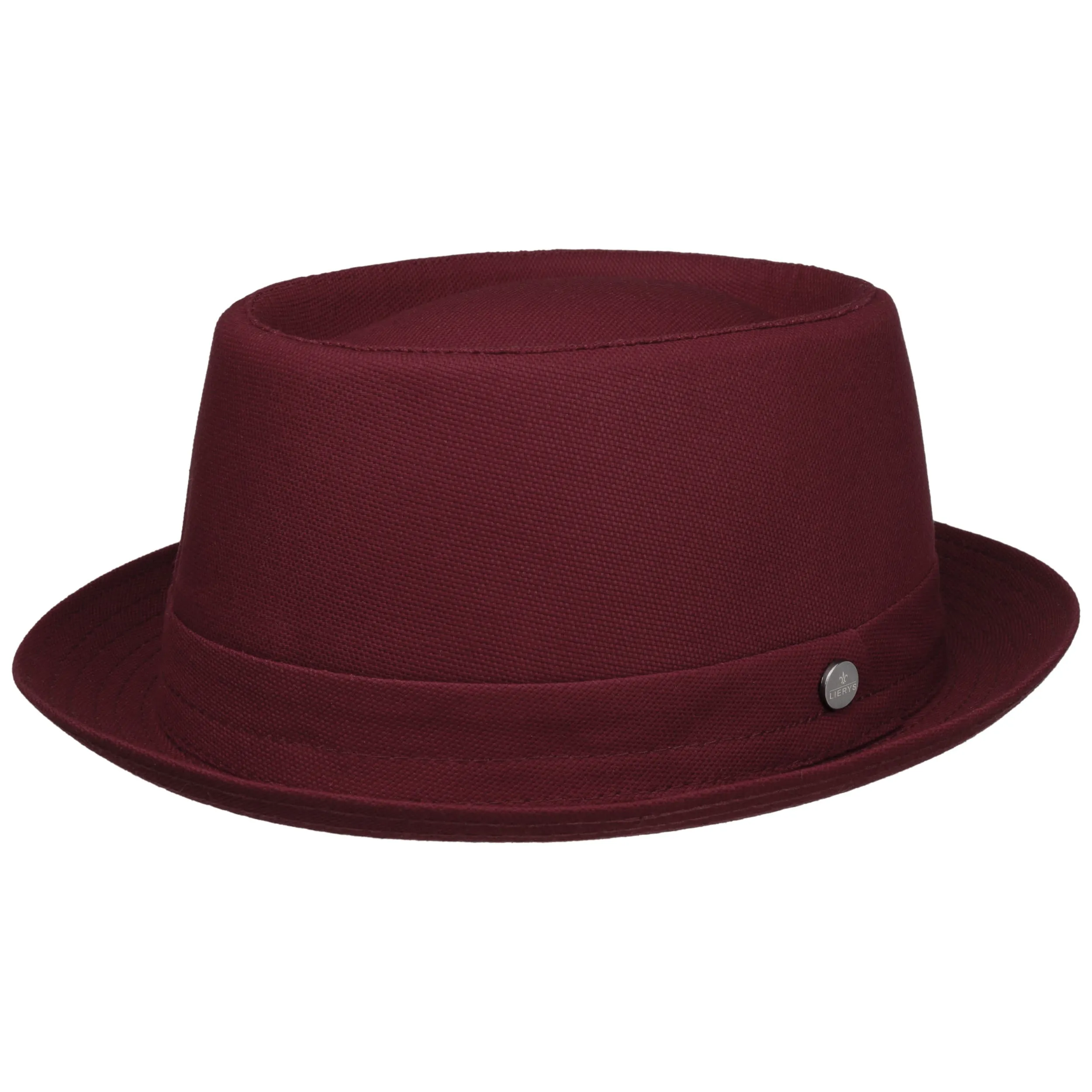 Chapeau en Coton Uni Pork Pie by Lierys --> Chapeaux, casquettes & bonnets en ligne ▷ Chapeaushop