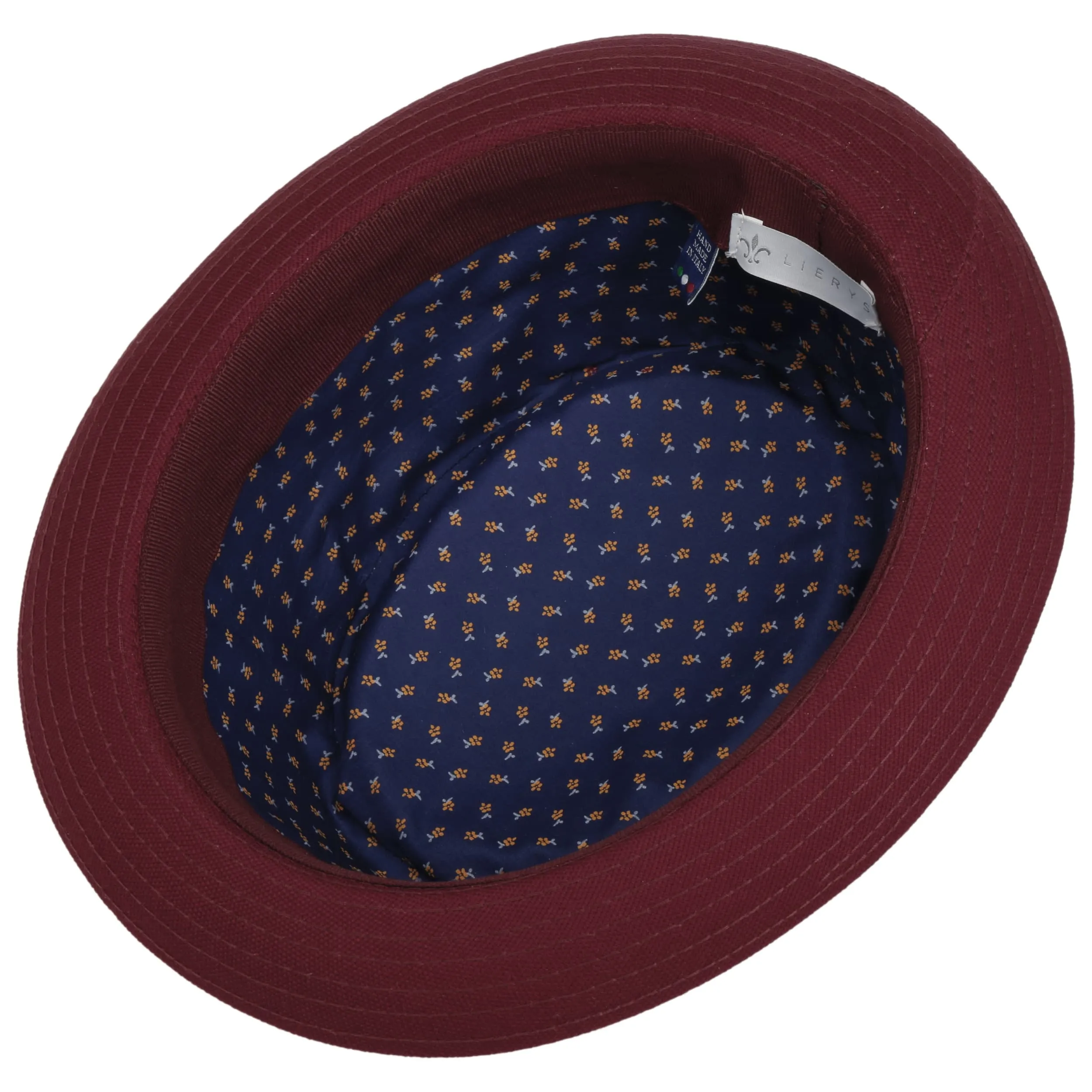 Chapeau en Coton Uni Pork Pie by Lierys --> Chapeaux, casquettes & bonnets en ligne ▷ Chapeaushop