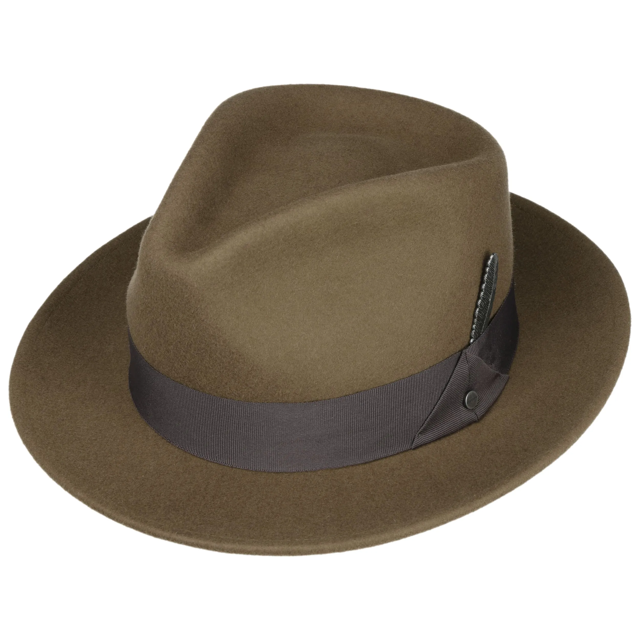 Chapeau en Laine Burdock Fedora by Stetson --> Chapeaux, casquettes & bonnets en ligne ▷ Chapeaushop