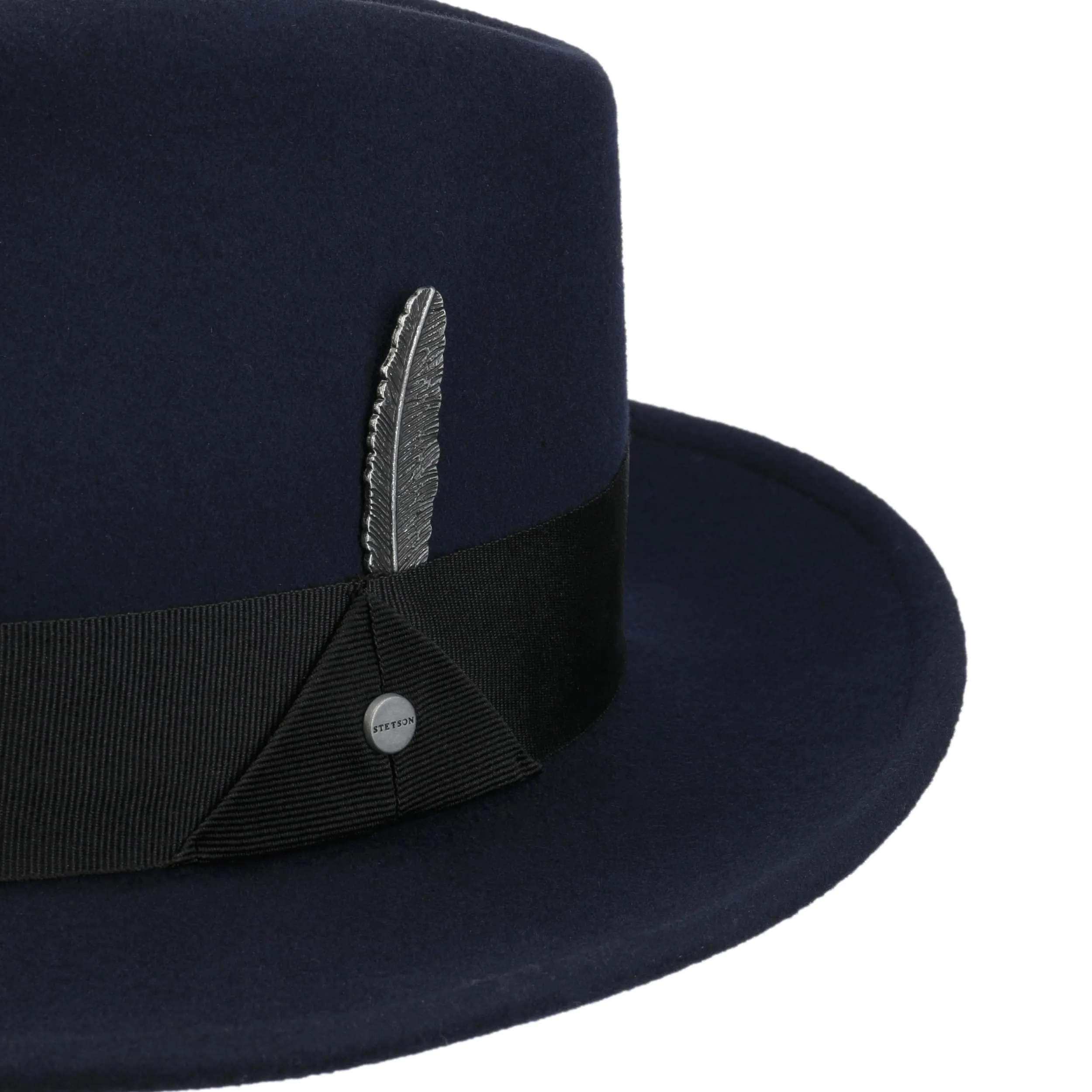 Chapeau en Laine Burdock Fedora by Stetson --> Chapeaux, casquettes & bonnets en ligne ▷ Chapeaushop