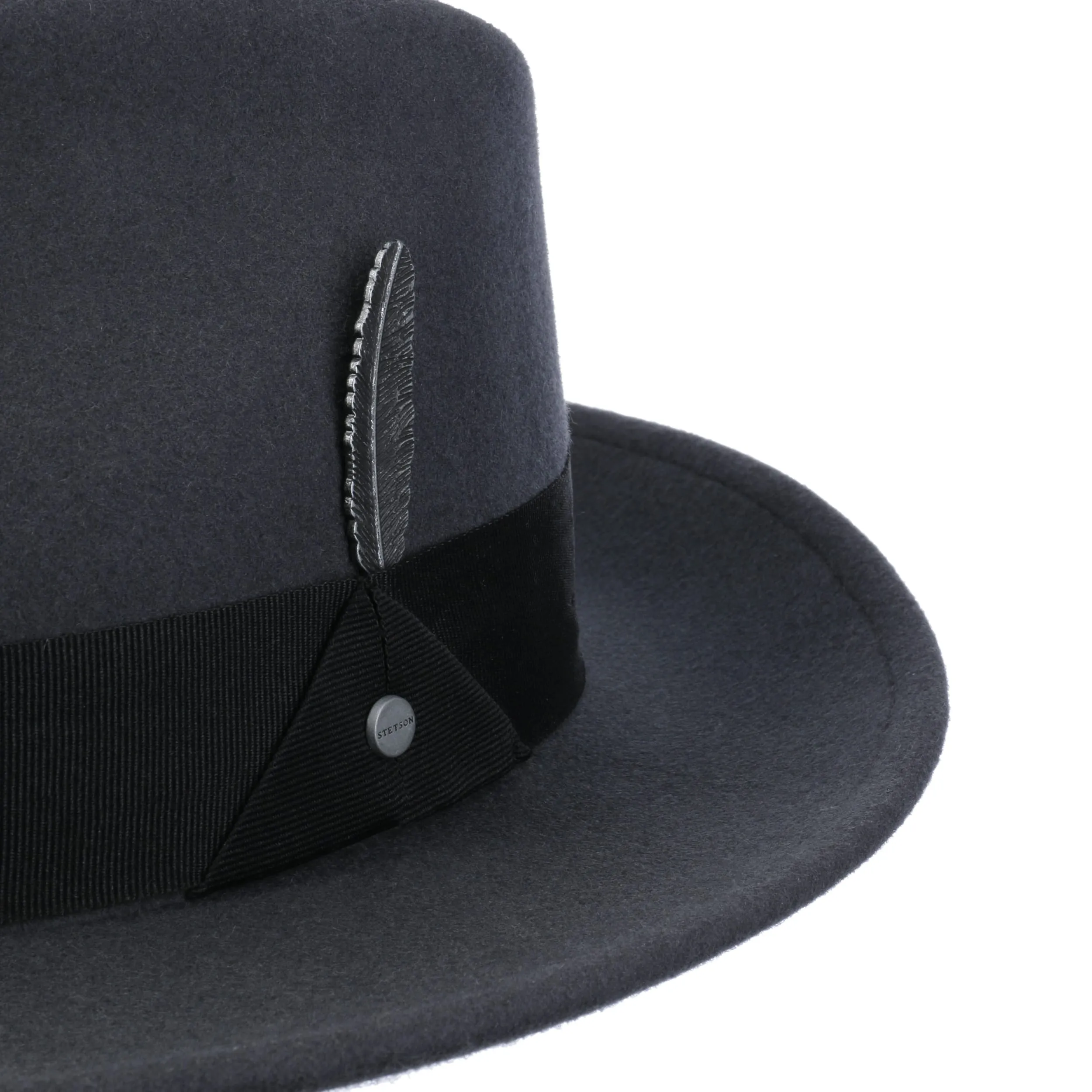 Chapeau en Laine Burdock Fedora by Stetson --> Chapeaux, casquettes & bonnets en ligne ▷ Chapeaushop