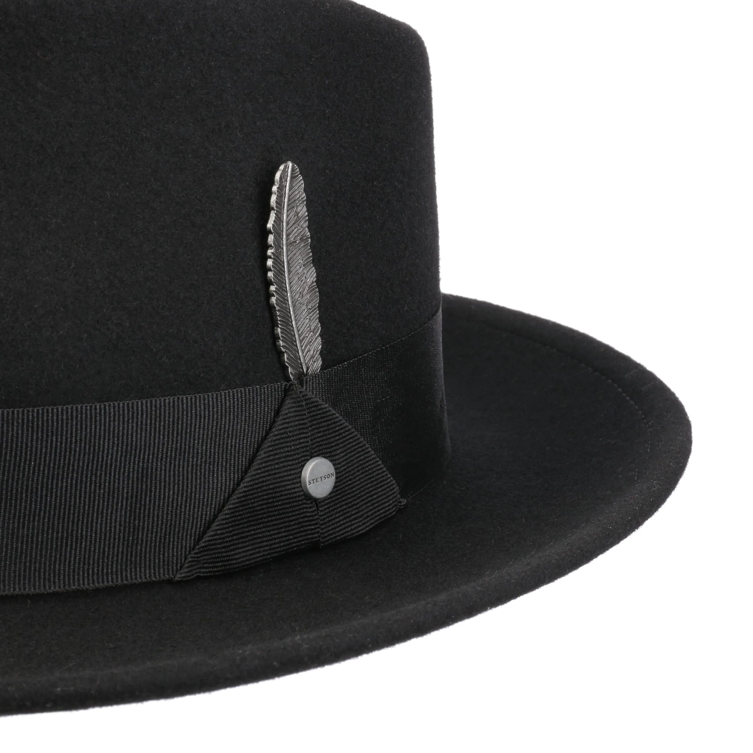 Chapeau en Laine Burdock Fedora by Stetson --> Chapeaux, casquettes & bonnets en ligne ▷ Chapeaushop