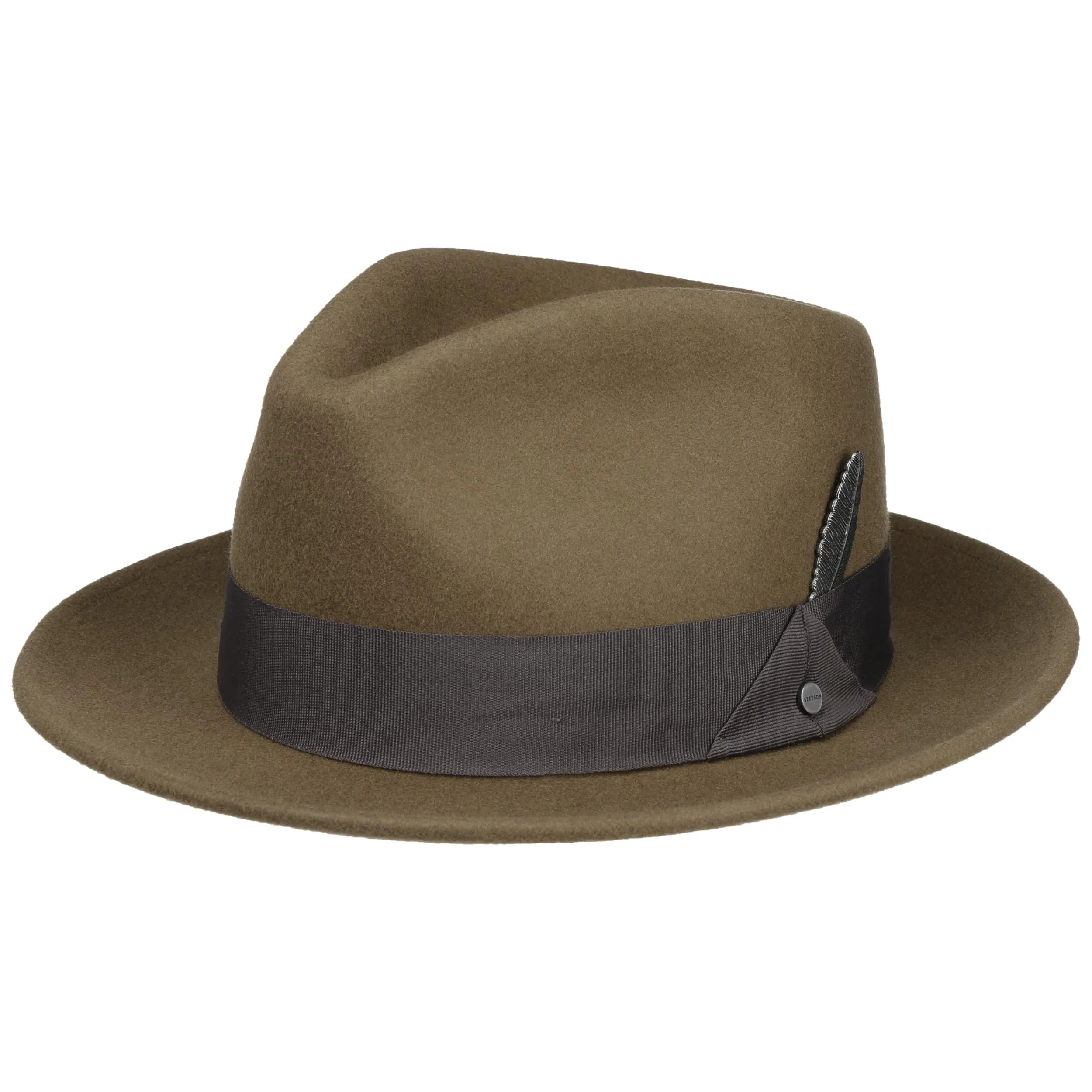 Chapeau en Laine Burdock Fedora by Stetson --> Chapeaux, casquettes & bonnets en ligne ▷ Chapeaushop