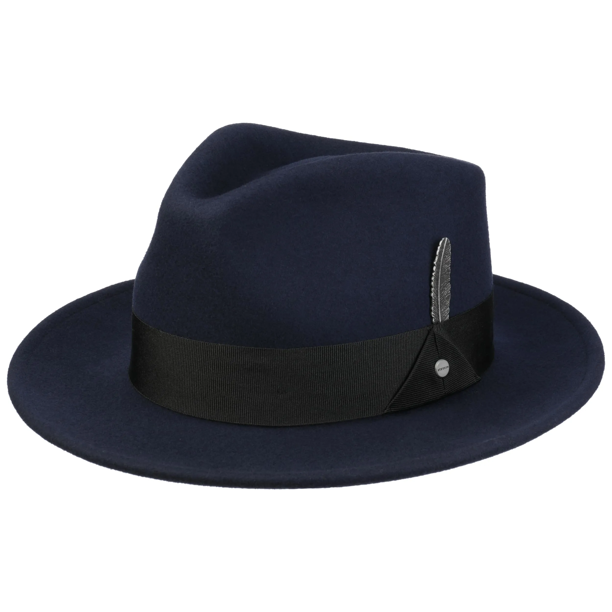 Chapeau en Laine Burdock Fedora by Stetson --> Chapeaux, casquettes & bonnets en ligne ▷ Chapeaushop