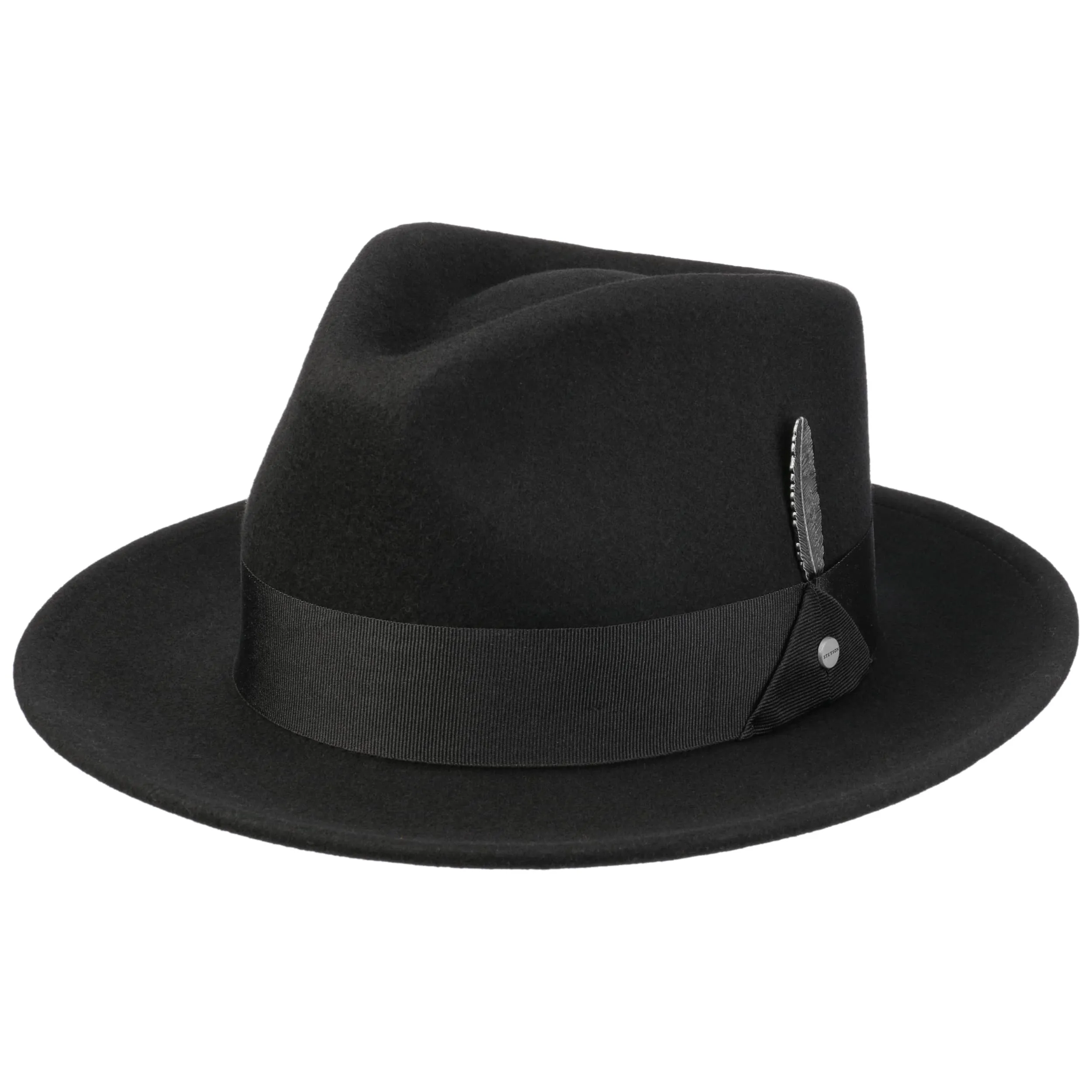 Chapeau en Laine Burdock Fedora by Stetson --> Chapeaux, casquettes & bonnets en ligne ▷ Chapeaushop