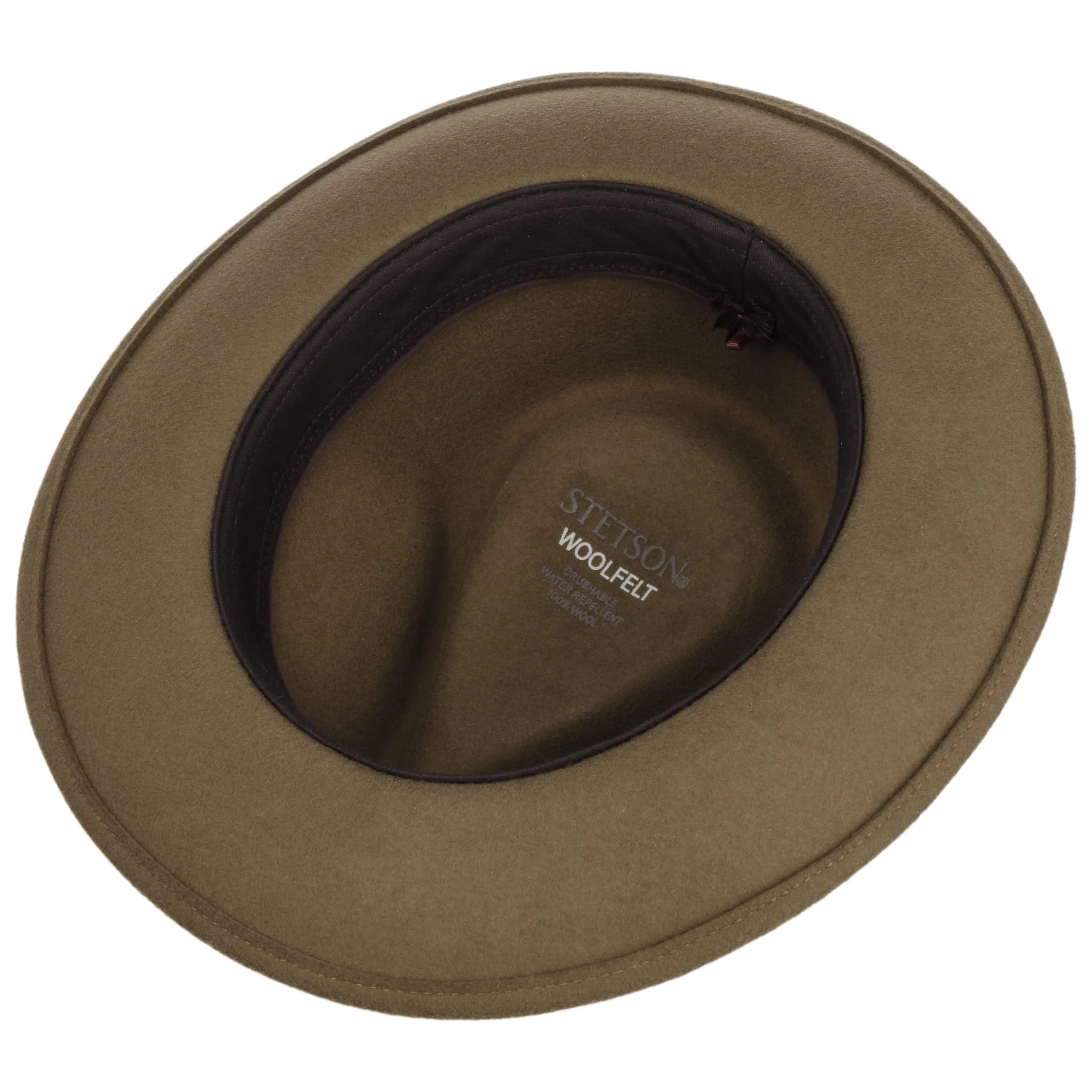 Chapeau en Laine Burdock Fedora by Stetson --> Chapeaux, casquettes & bonnets en ligne ▷ Chapeaushop