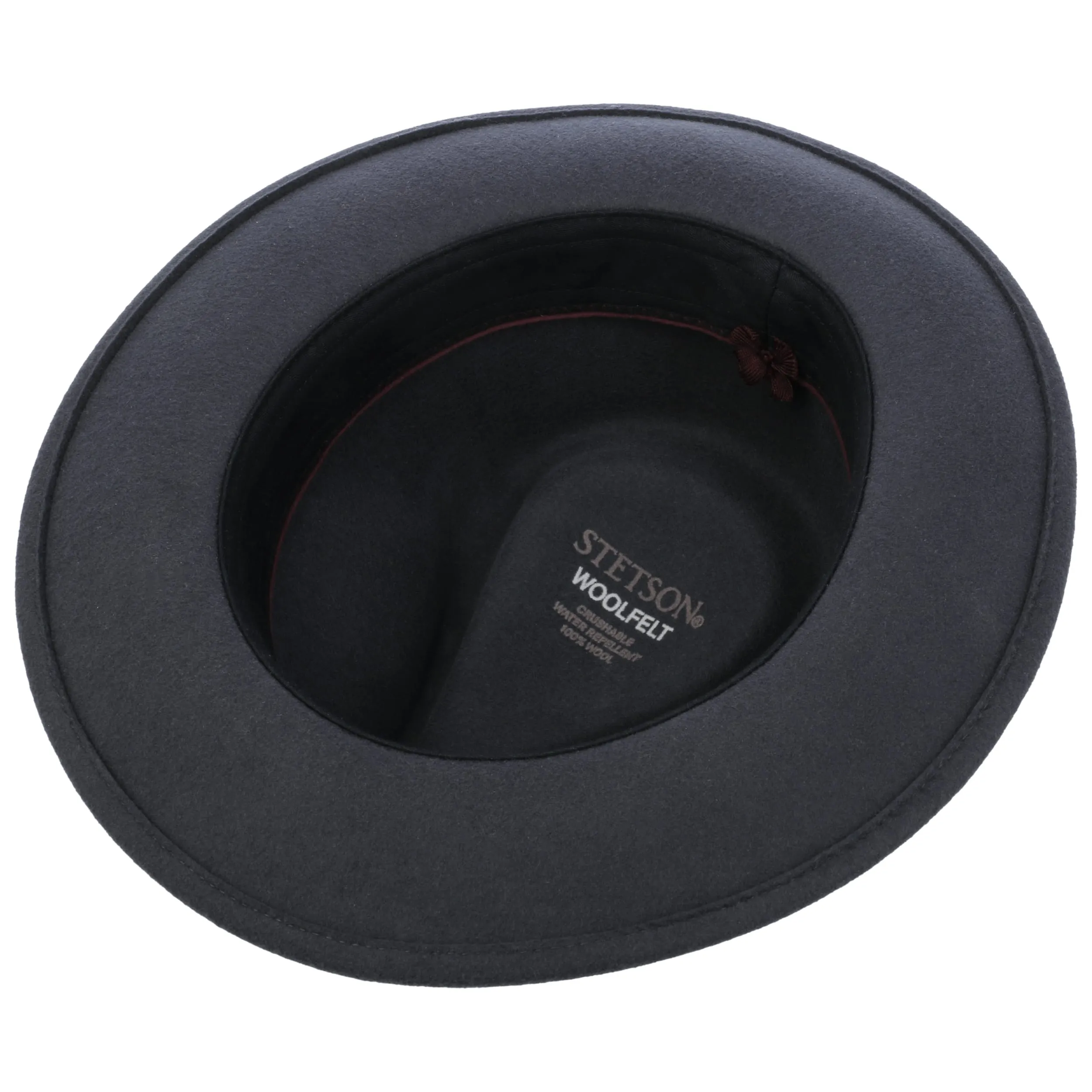 Chapeau en Laine Burdock Fedora by Stetson --> Chapeaux, casquettes & bonnets en ligne ▷ Chapeaushop