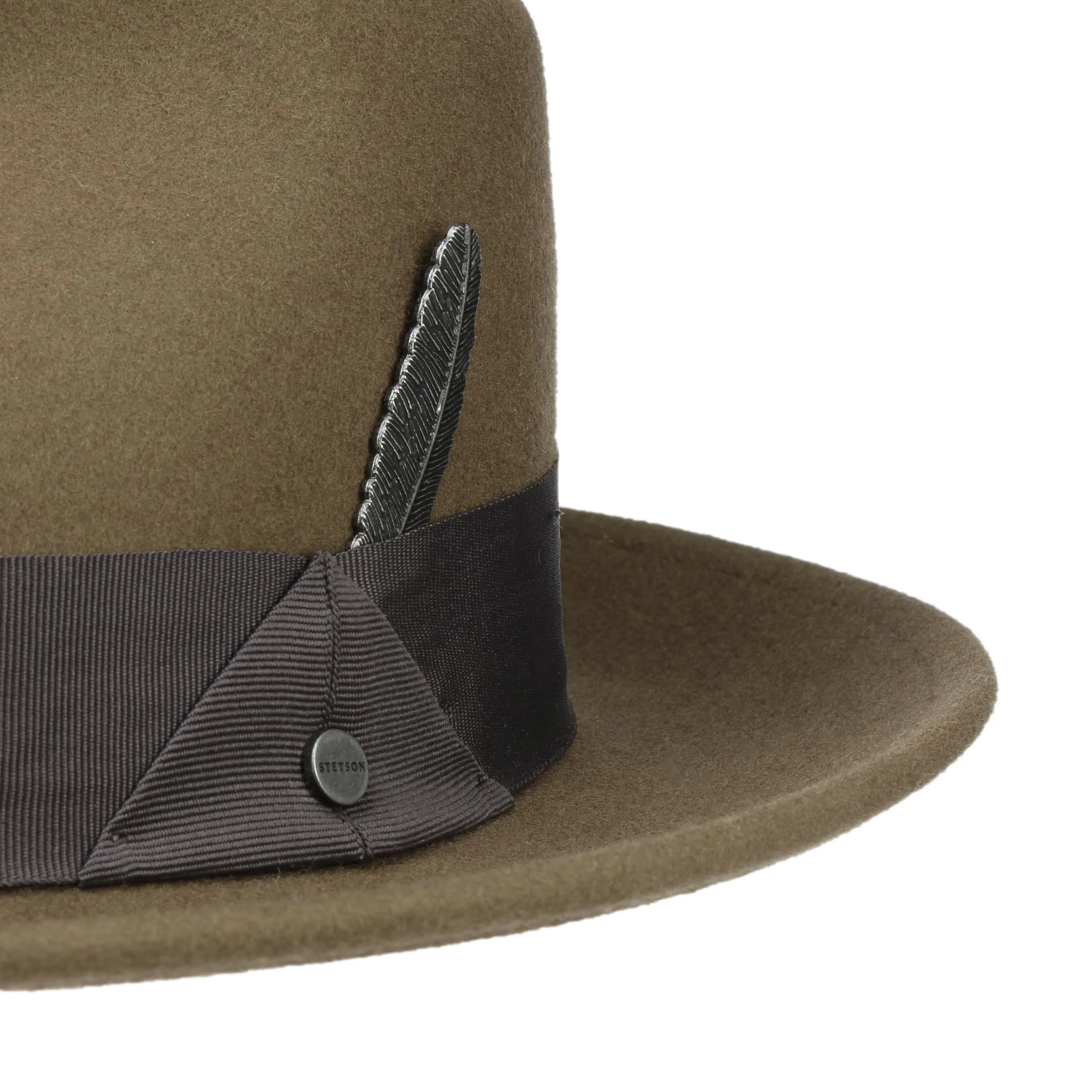 Chapeau en Laine Burdock Fedora by Stetson --> Chapeaux, casquettes & bonnets en ligne ▷ Chapeaushop