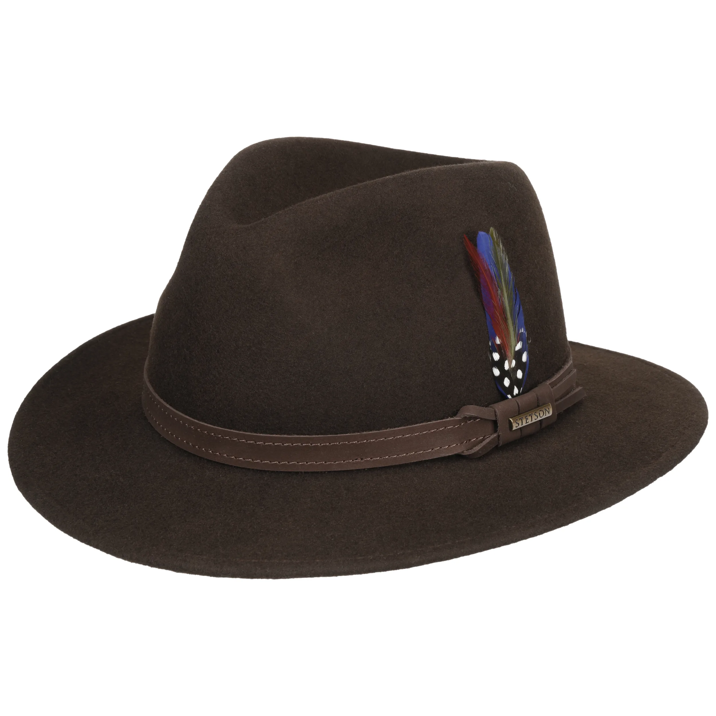 Chapeau en Laine Roverton Traveller by Stetson --> Chapeaux, casquettes & bonnets en ligne ▷ Chapeaushop