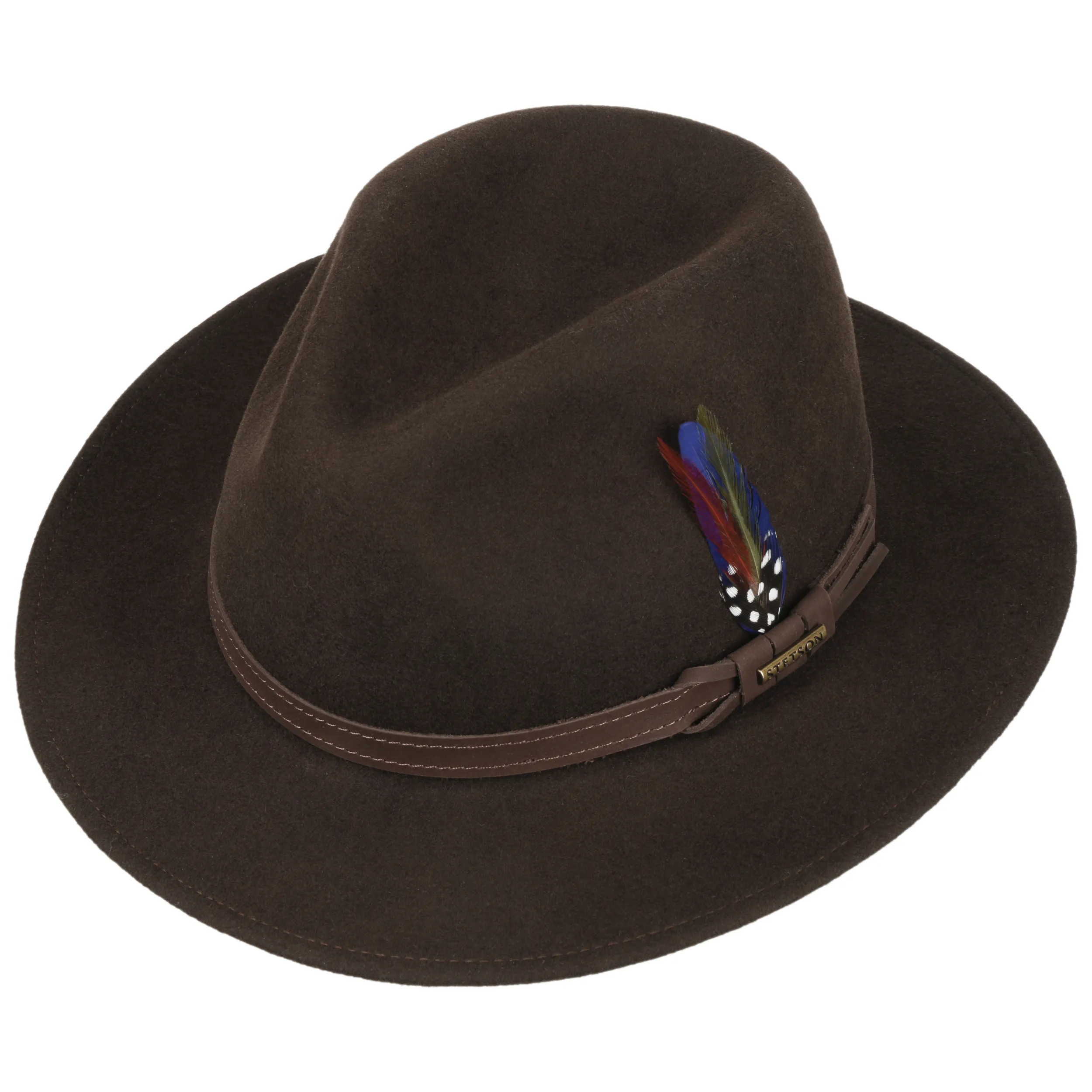 Chapeau en Laine Roverton Traveller by Stetson --> Chapeaux, casquettes & bonnets en ligne ▷ Chapeaushop