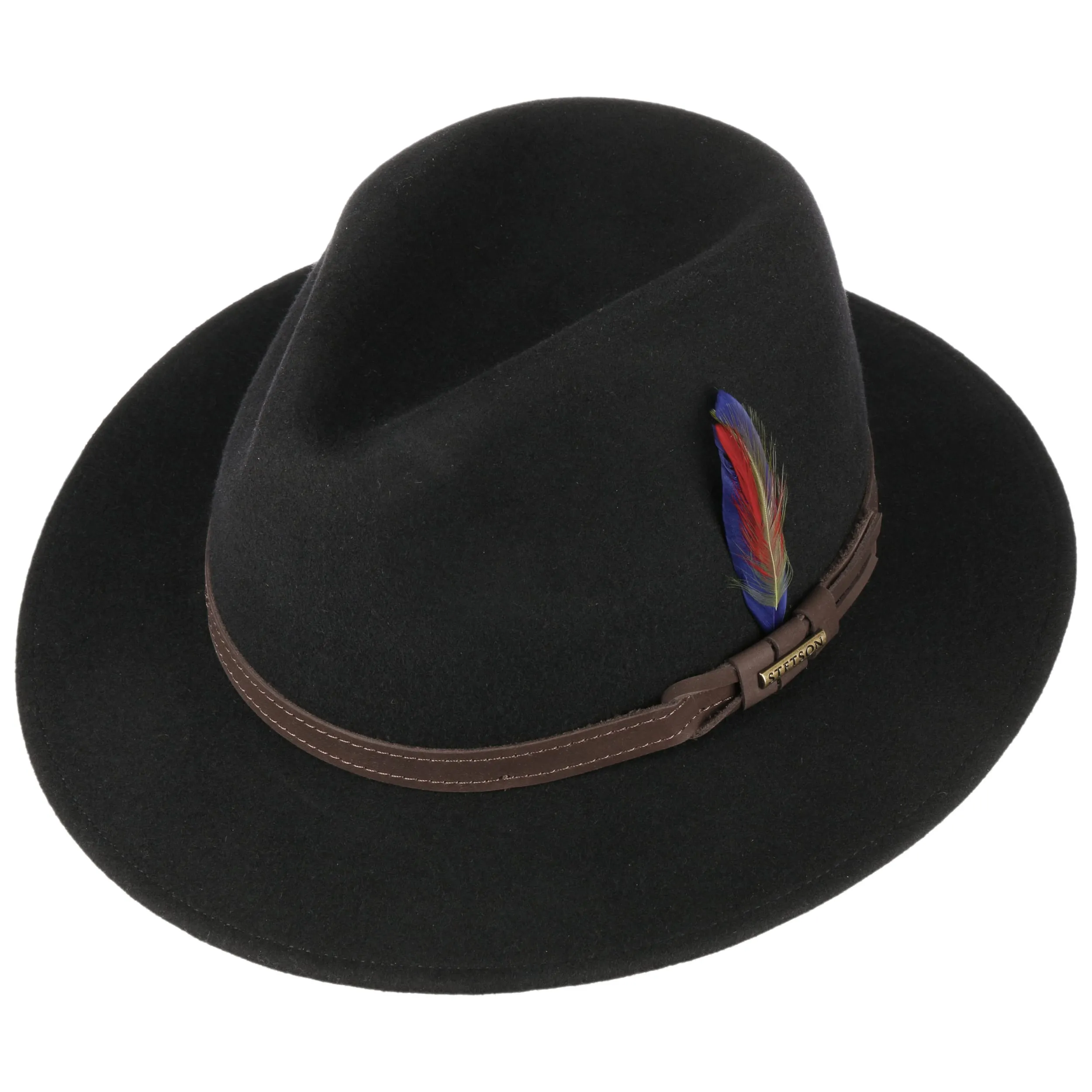 Chapeau en Laine Roverton Traveller by Stetson --> Chapeaux, casquettes & bonnets en ligne ▷ Chapeaushop