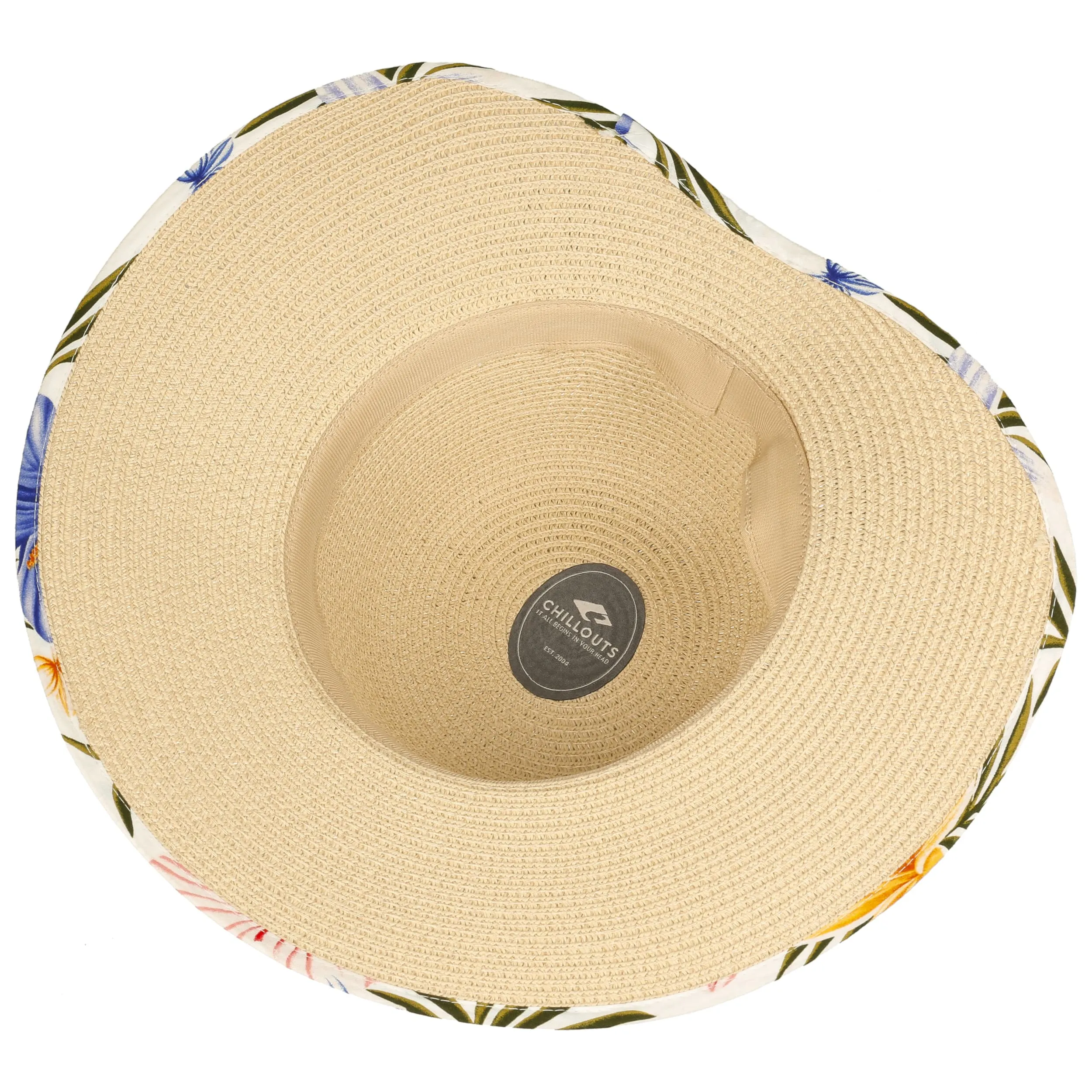 Chapeau en Paille Long Beach by Chillouts --> Chapeaux, casquettes & bonnets en ligne ▷ Chapeaushop