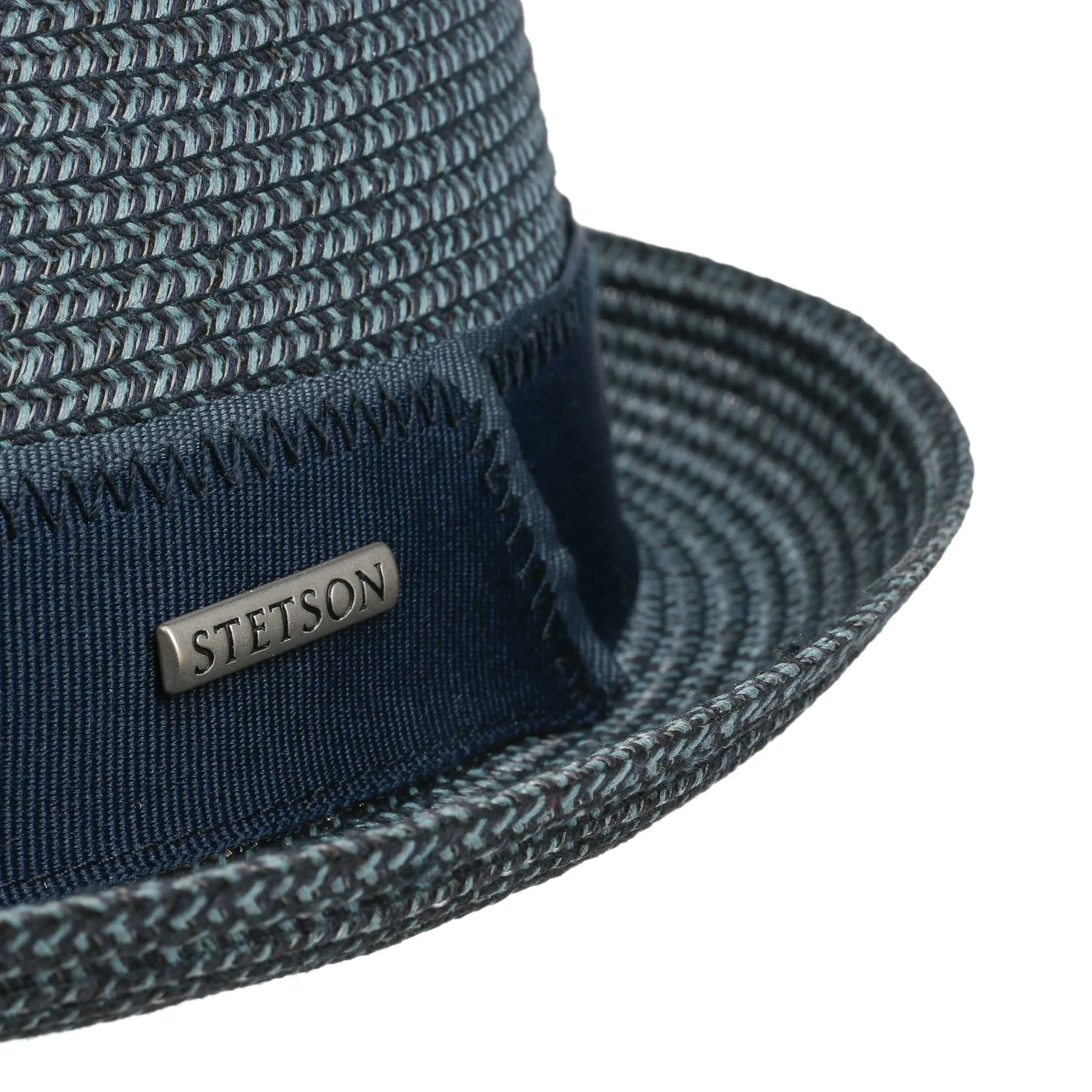 Chapeau en Paille Ruviano Pork Pie by Stetson --> Chapeaux, casquettes & bonnets en ligne ▷ Chapeaushop