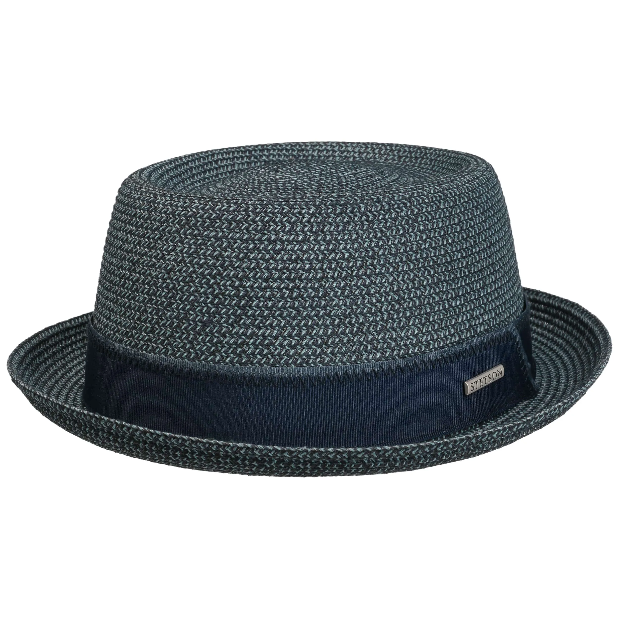 Chapeau en Paille Ruviano Pork Pie by Stetson --> Chapeaux, casquettes & bonnets en ligne ▷ Chapeaushop