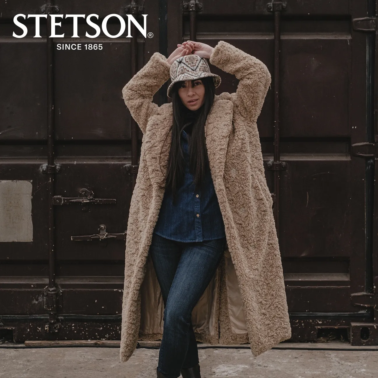 Chapeau en Tissu Navajo Bucket Jersey by Stetson --> Chapeaux, casquettes & bonnets en ligne ▷ Chapeaushop