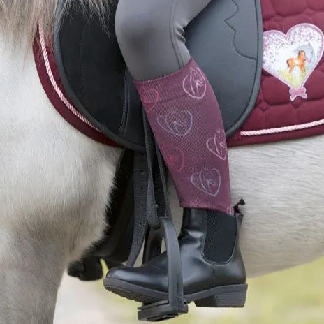 Chaussettes d'équitation HKM Amelie Horses