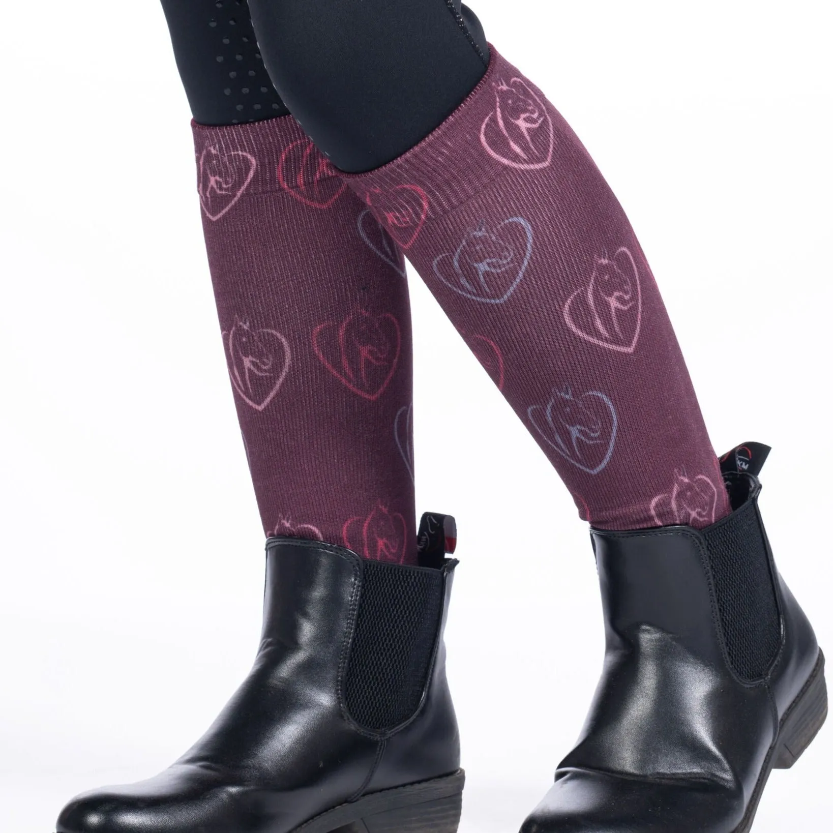 Chaussettes d'équitation HKM Amelie Horses